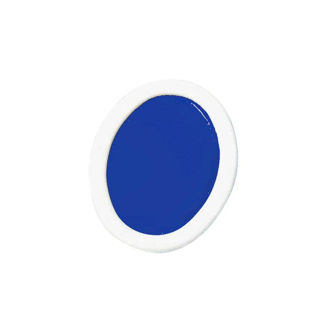 Prang Semi-Moist Watercolor Paint Refills, Blue, 12 Pans