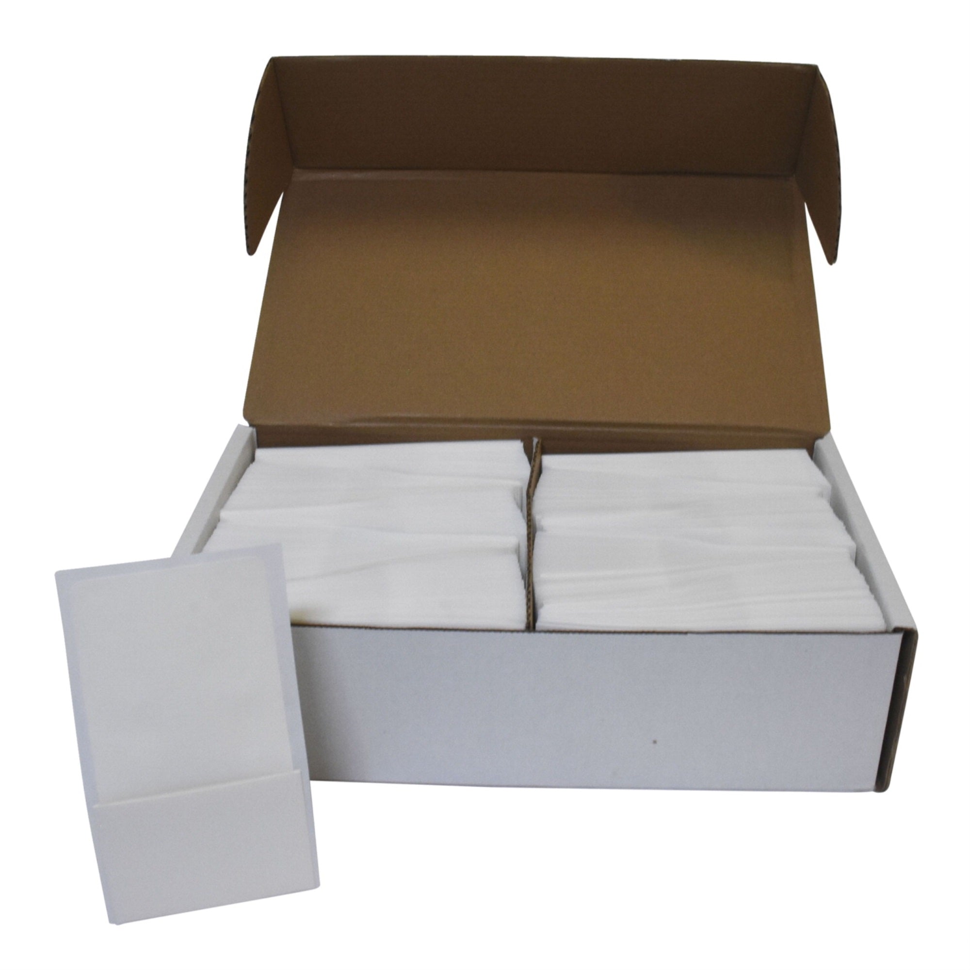 School Smart High Back Peel And Press Book Pocket, 3-1/2 X 6-1/4 Inches, Manila, Pack Of 500