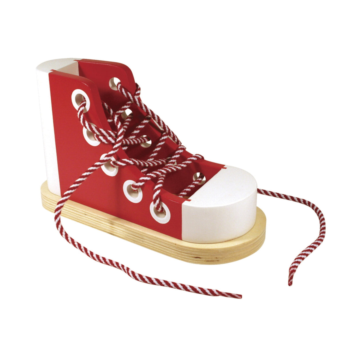 Melissa &Amp; Doug Wooden Lacing Shoe