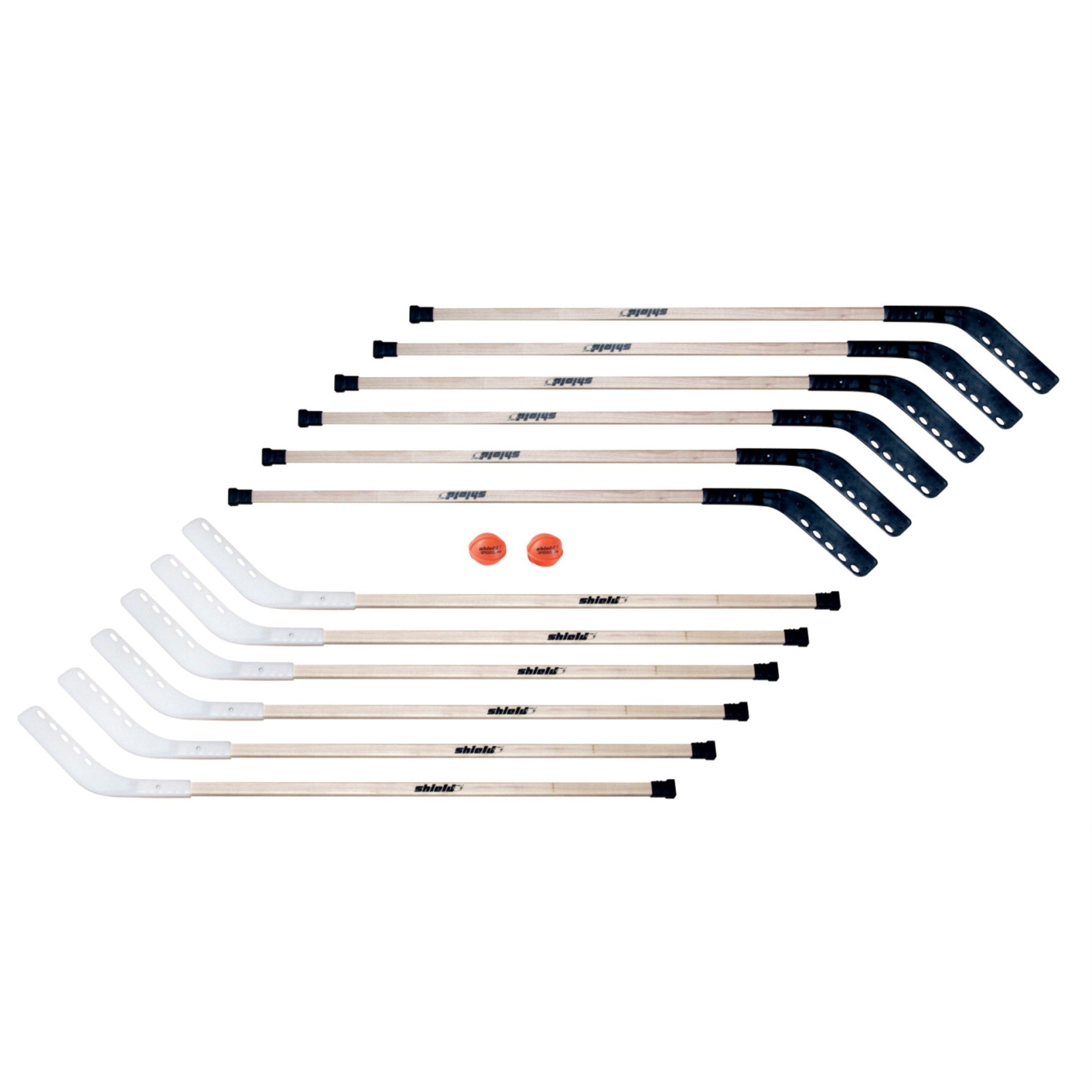 Shield  Middle School Outdoor Replacement Floor Hockey Stick, 42 Inches, White