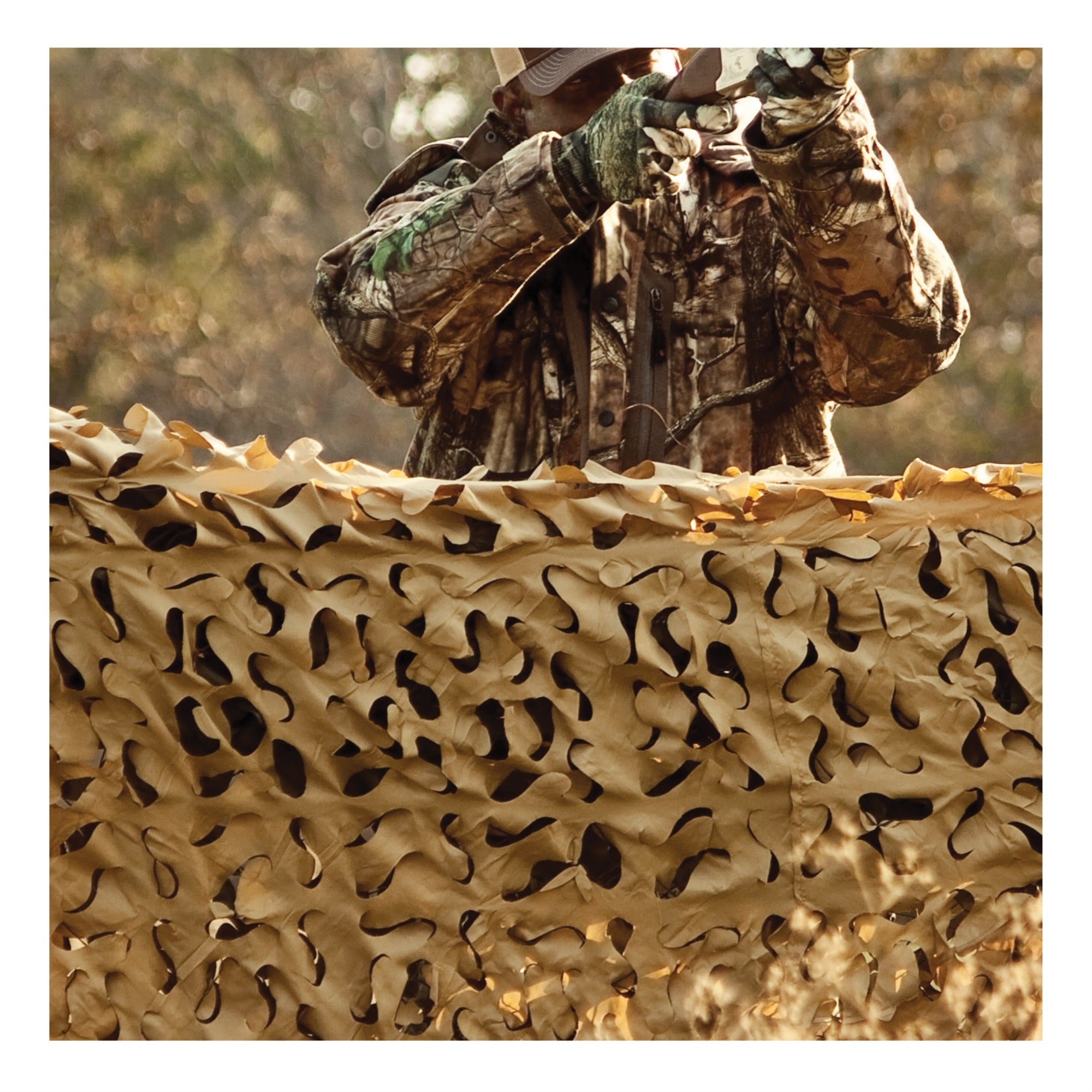 Hunting Series Camouflage Netting - 6 x 8 Desert