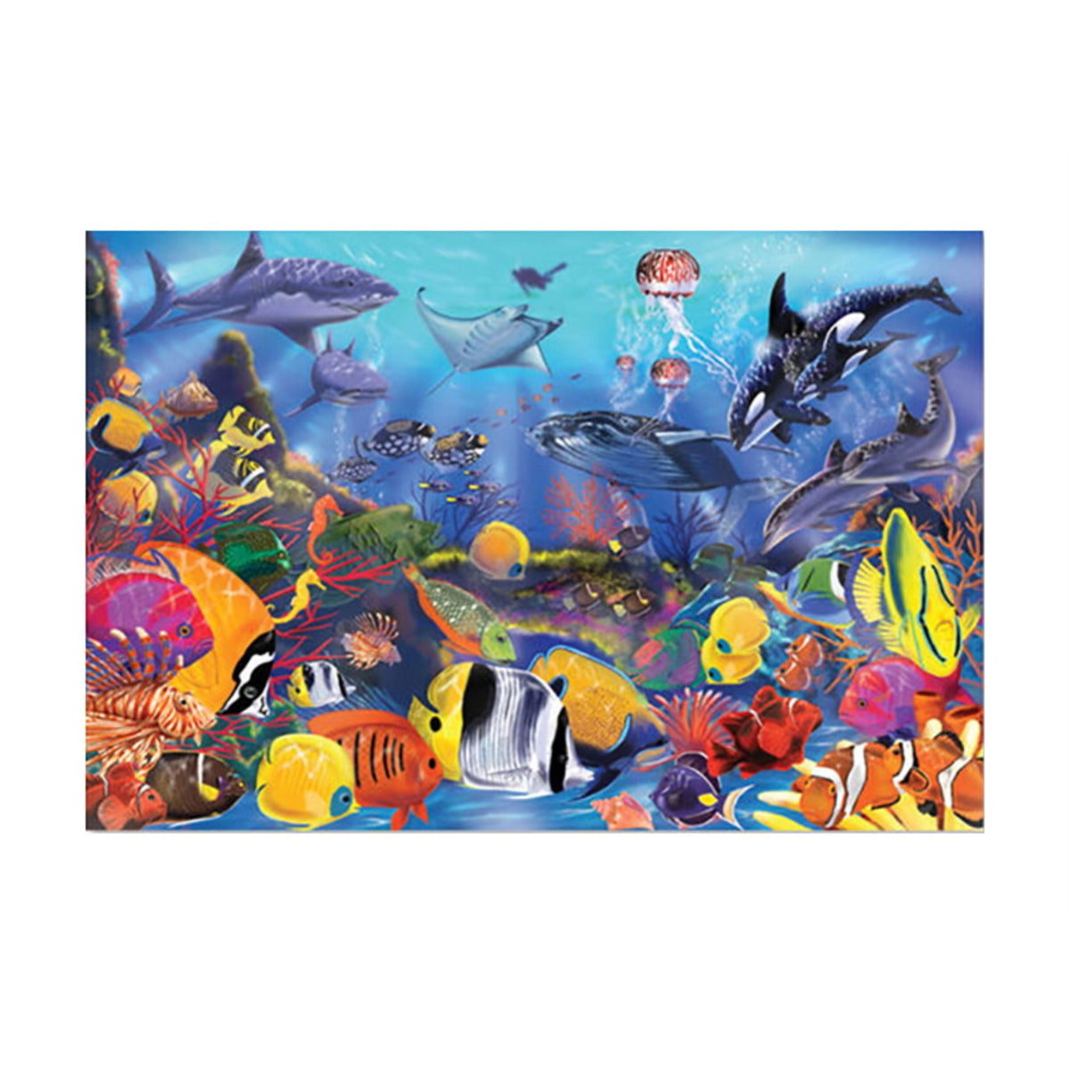 Melissa &Amp; Doug Underwater Environment Floor Puzzle