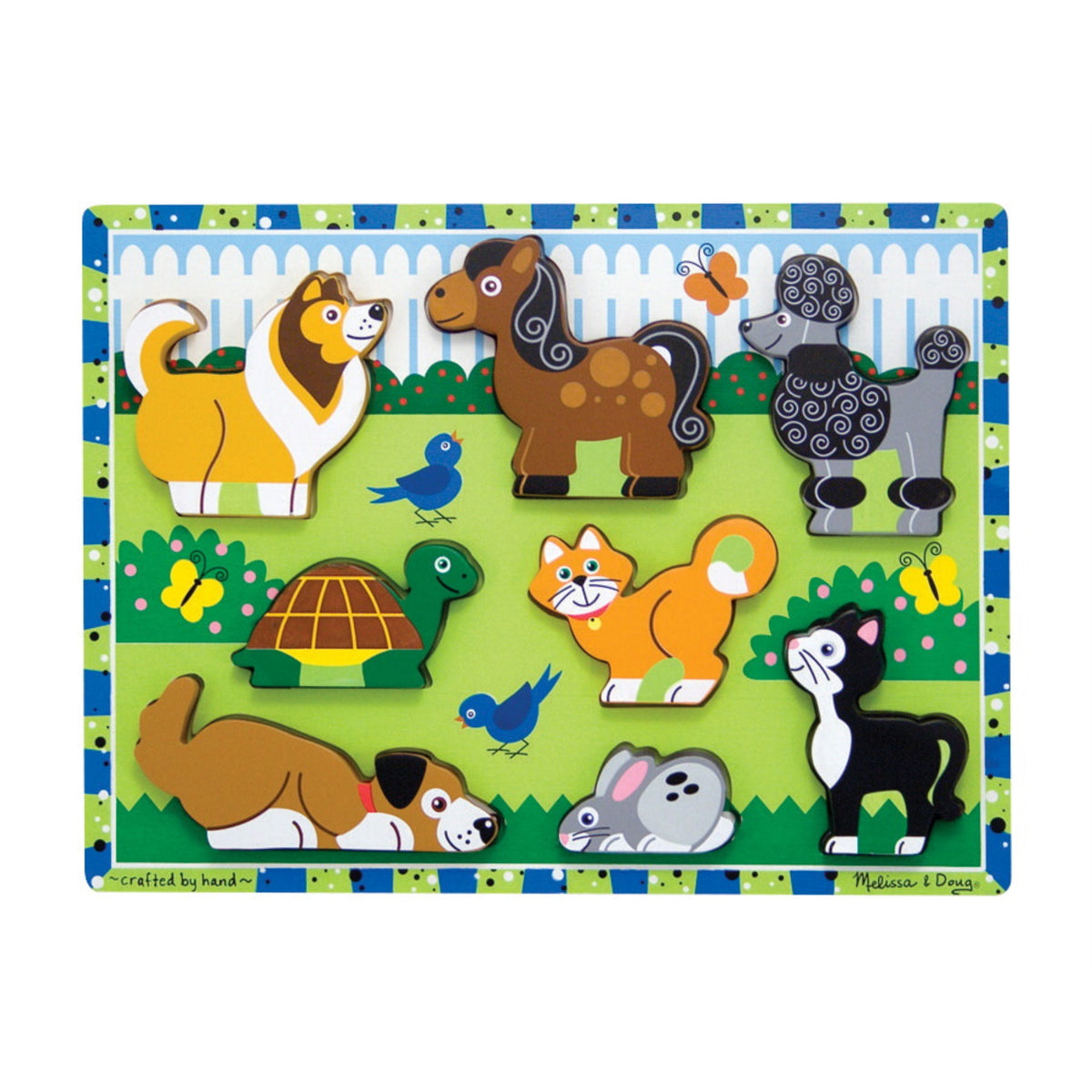 Melissa &Amp; Doug Pets Chunky Puzzle