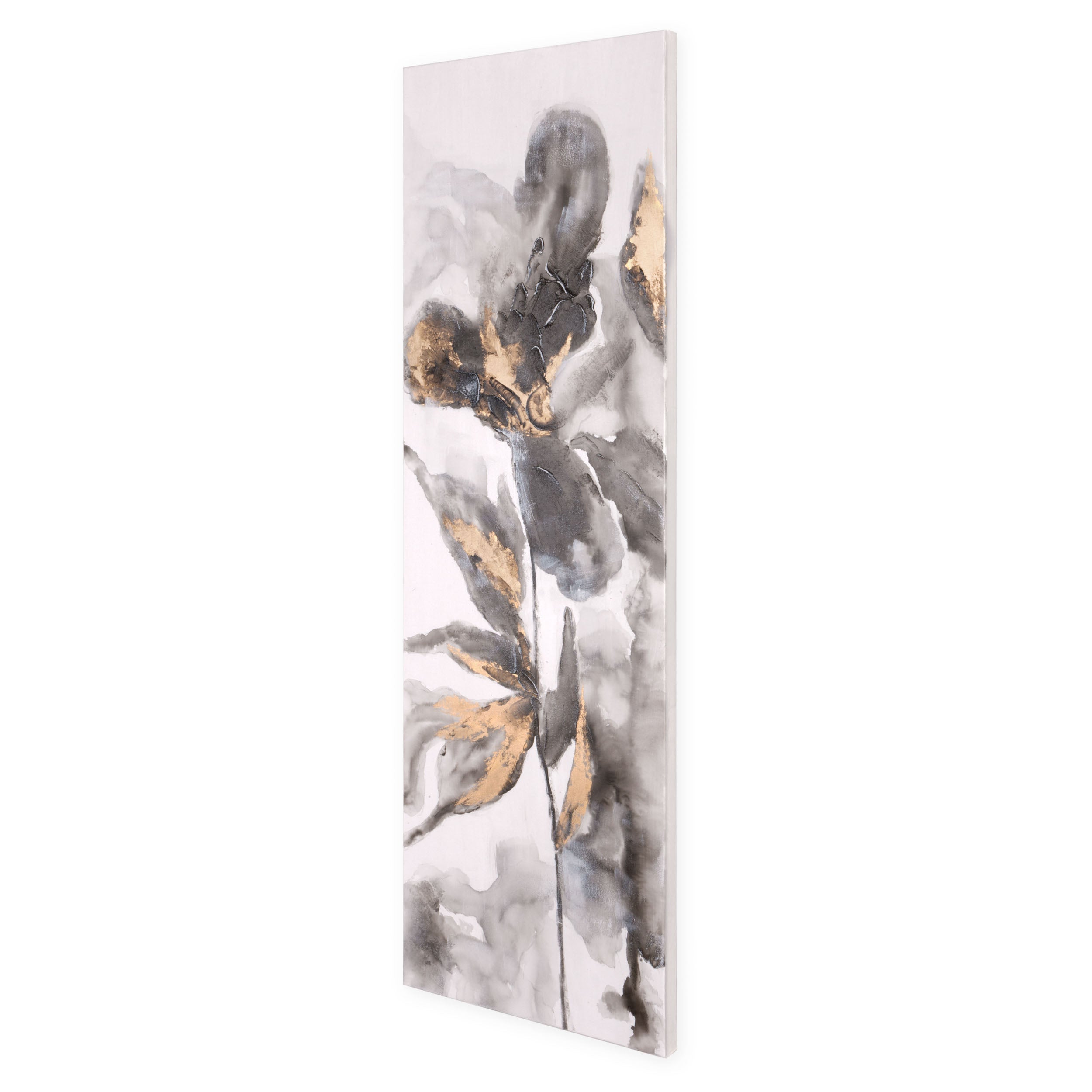 Opulent Petals II, Hand Painted Canvas