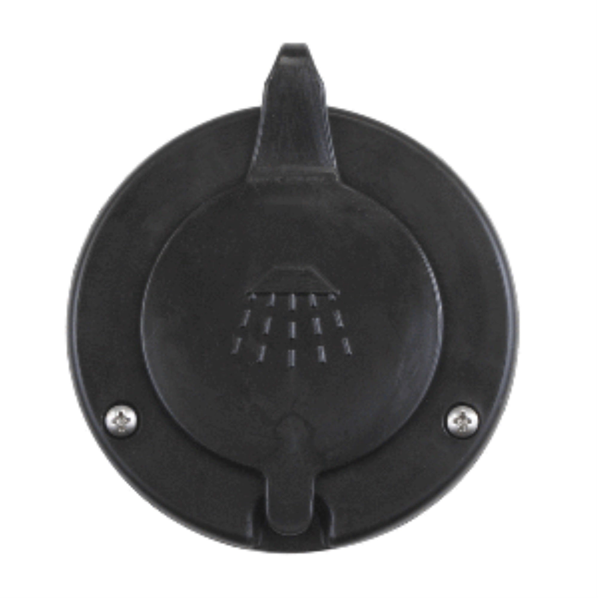 Scandvik Cap & Container For Recessed Shower - Black