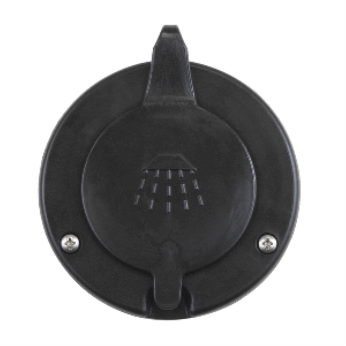 Scandvik Cap & Container For Recessed Shower - Black