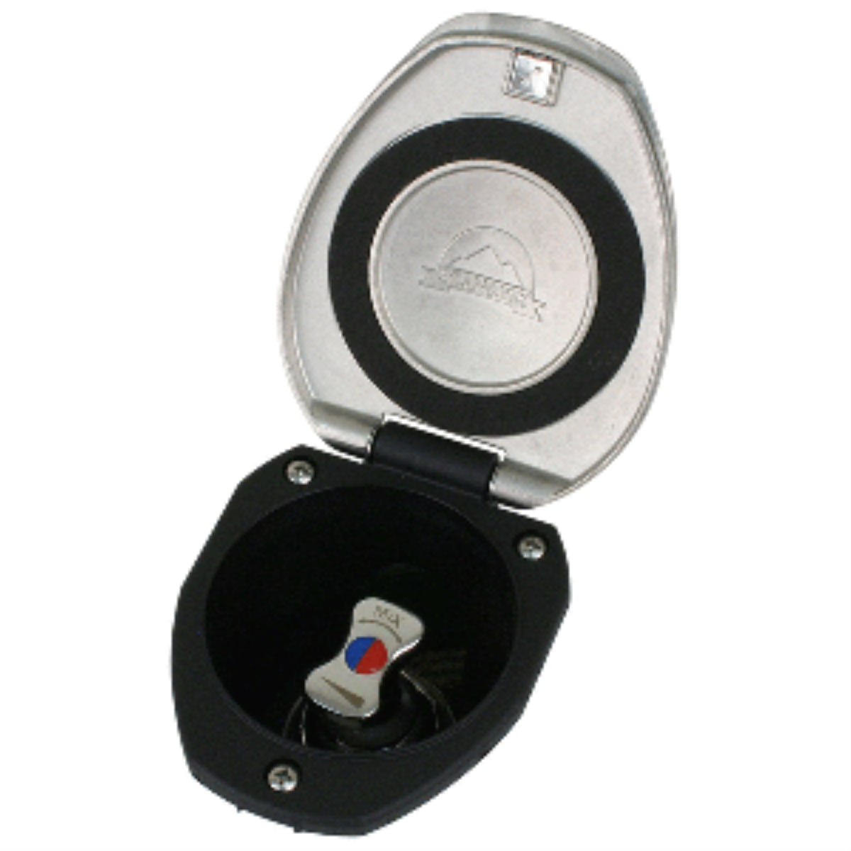 Scandvik Reccesed T Handle  Mixer Ss W/ Black Cup