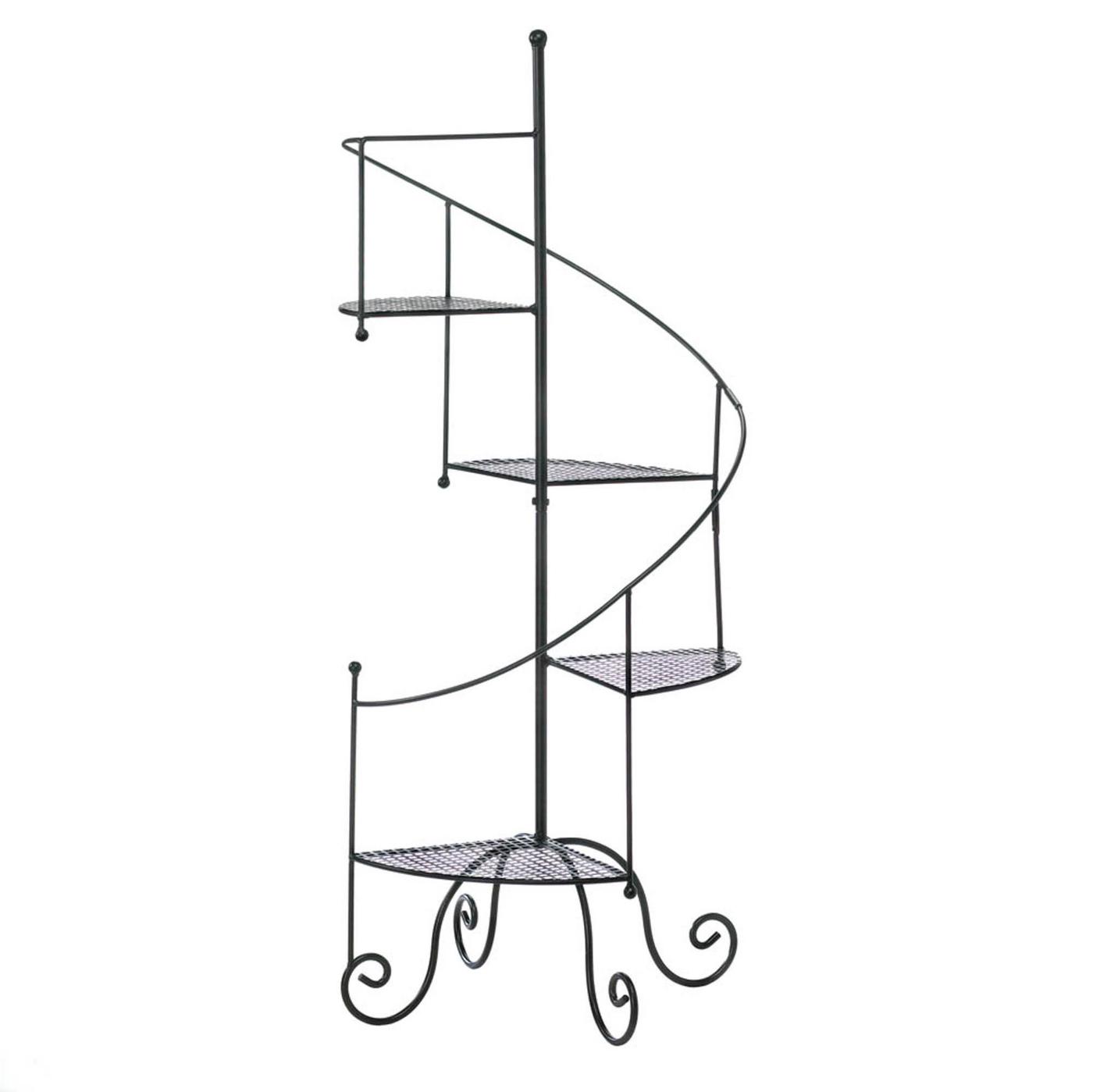 SPIRAL SHOWCASE PLANT STAND