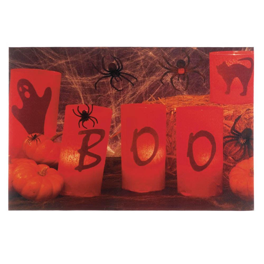 BOO HALLOWEEN LED WALL ART – Virventures