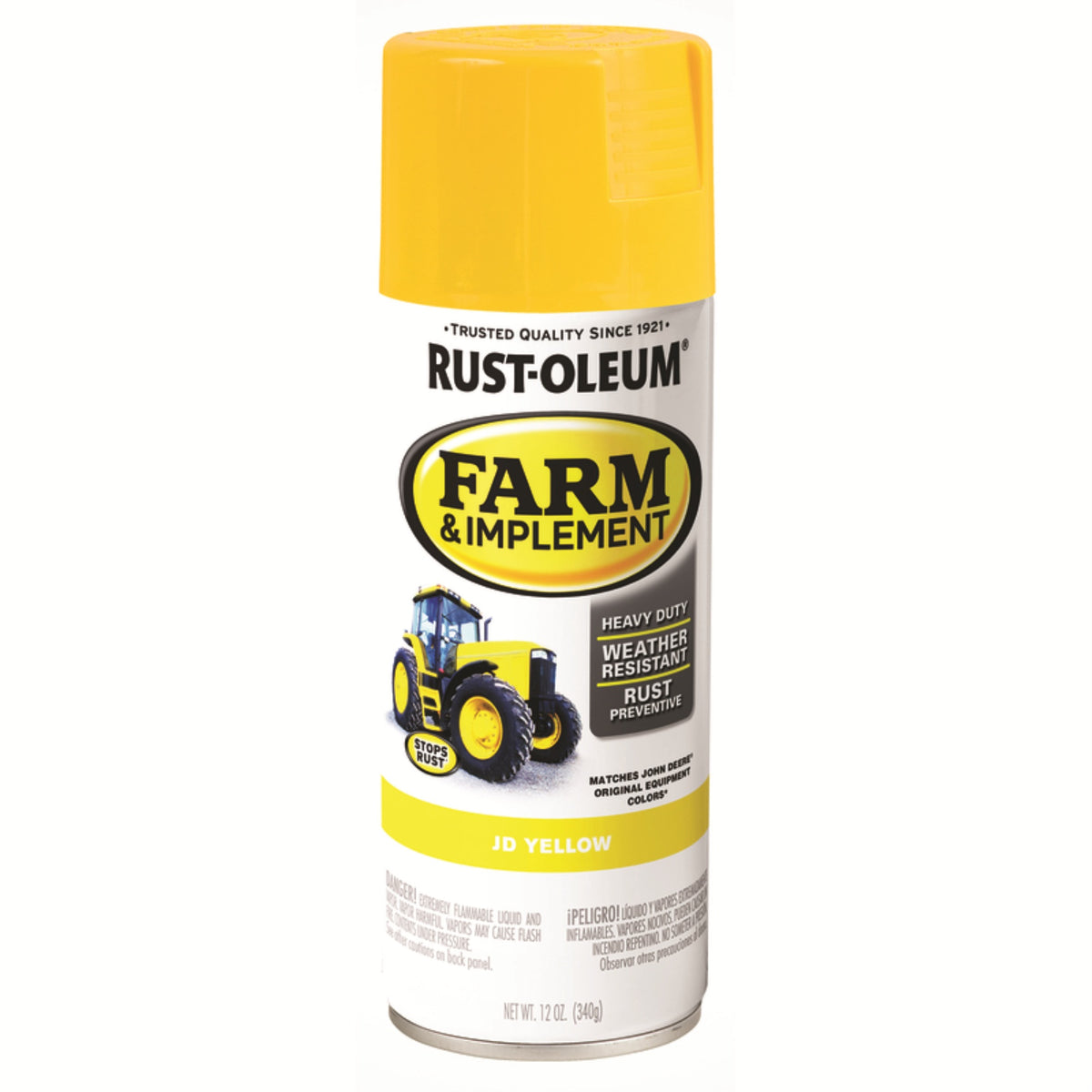 Farm & Implement Jd Ylw (Pack Of 6)