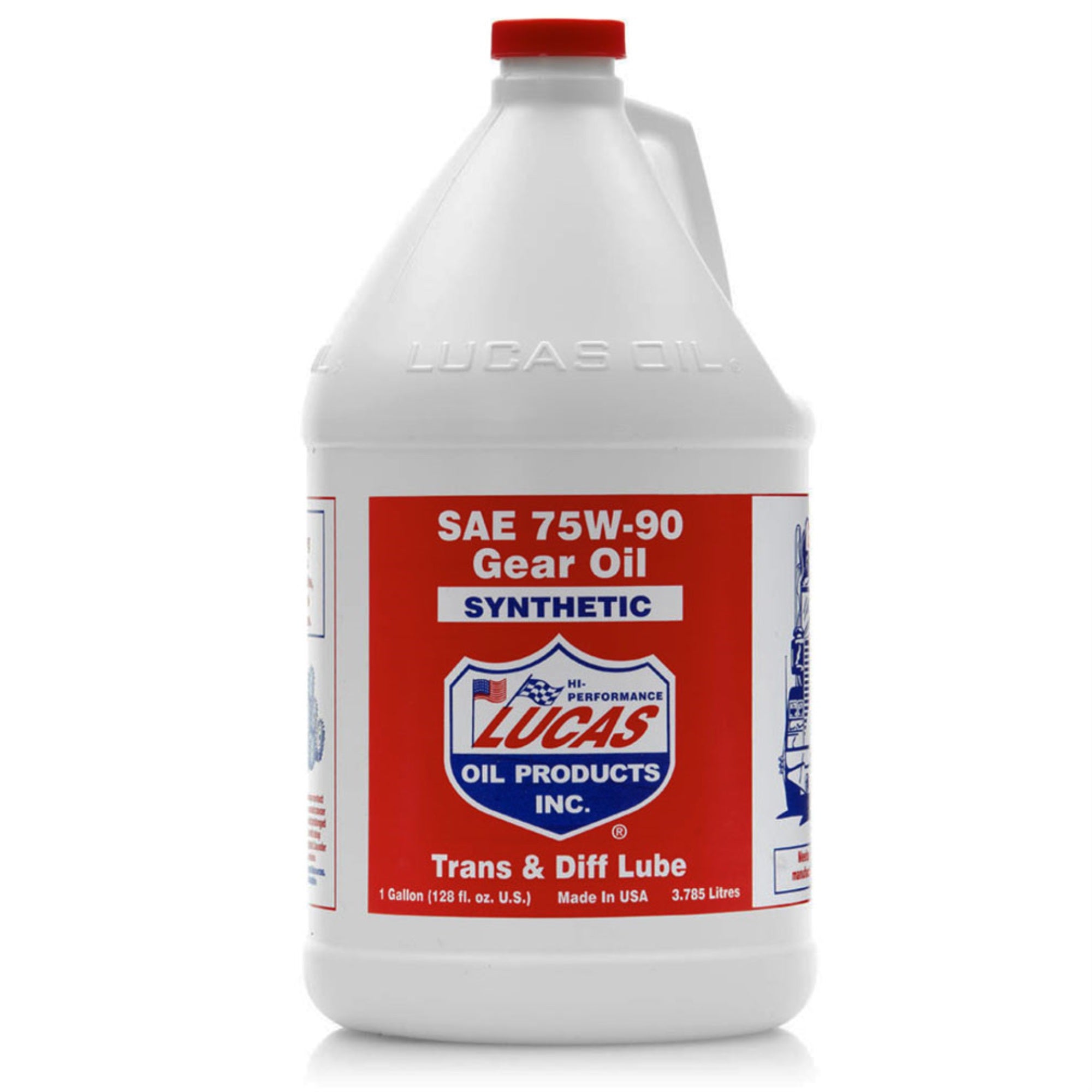 Lucas Oil Synthetic Sae 75W-90 Trans & Diff Lube 1 Gallon