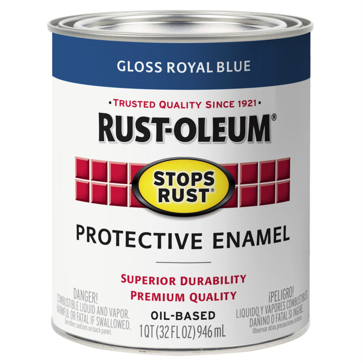 Stops Rust Enam Rblu 1Qt (Pack Of 1)