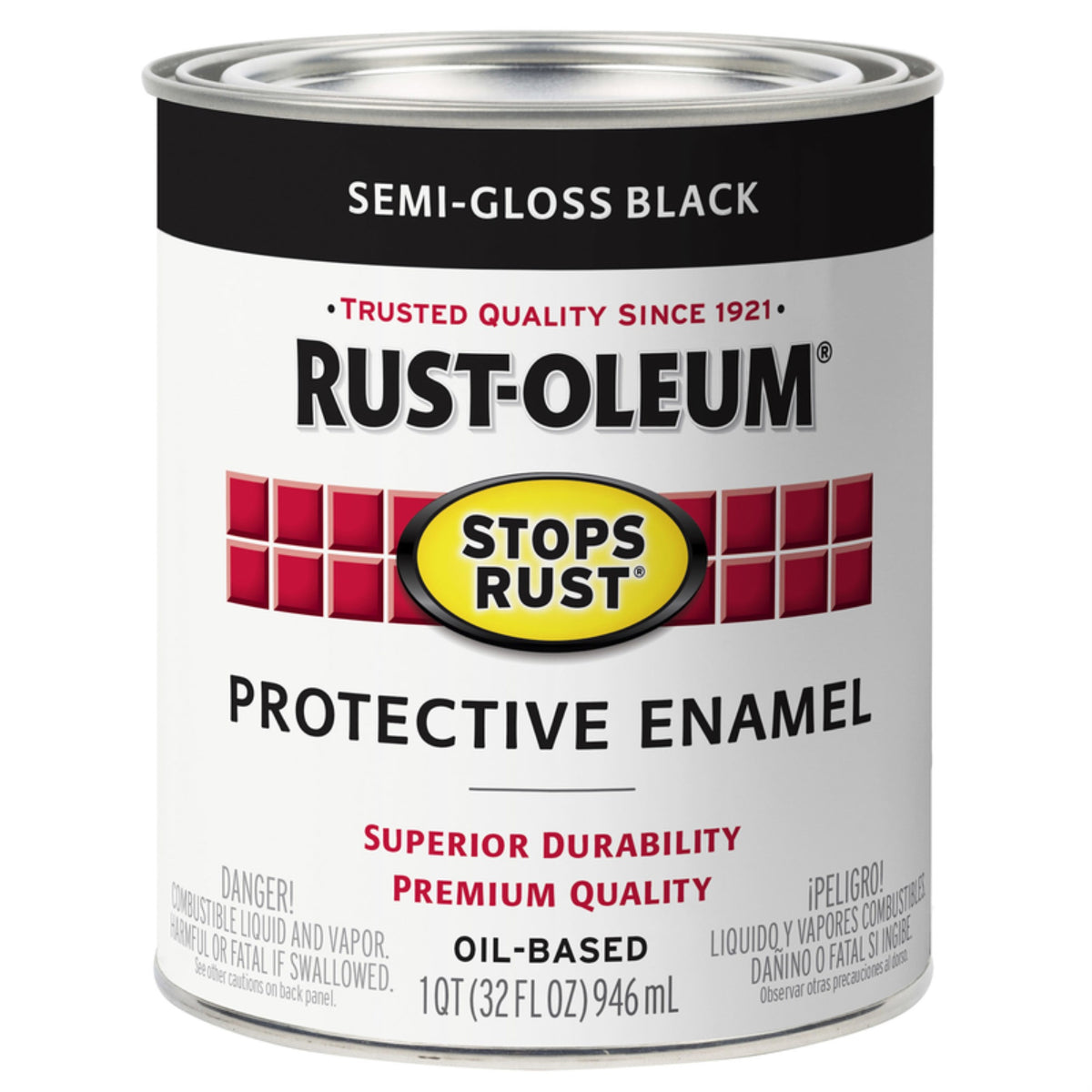 Stops Rust Enam Blk Sg (Pack Of 1)