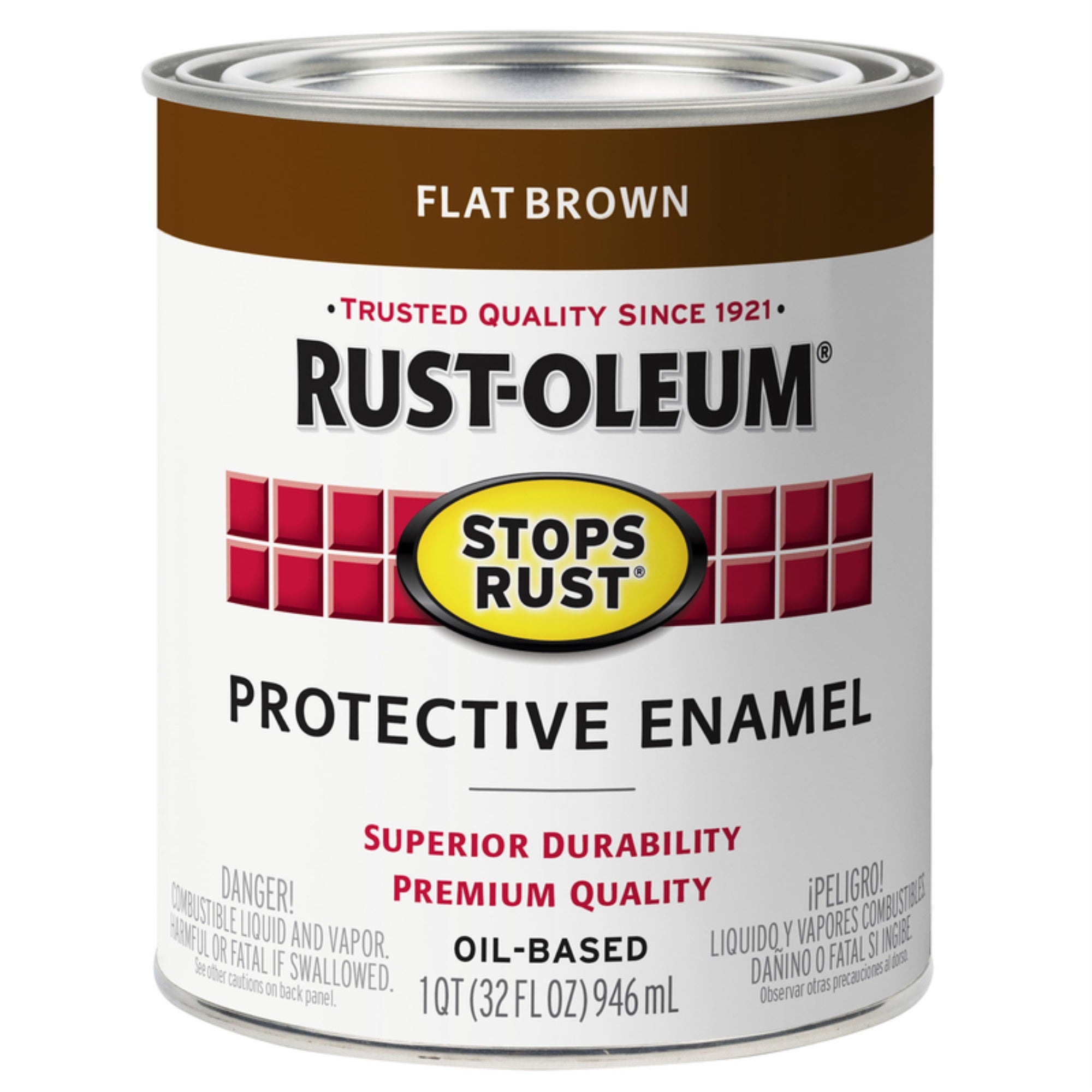 Stops Rust Enam Flt Brn (Pack Of 1)