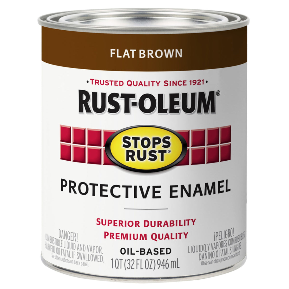 Stops Rust Enam Flt Brn (Pack Of 1)