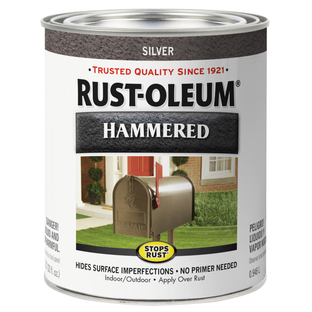 Stopsrust Hmrd Slvr 1Qt (Pack Of 1)