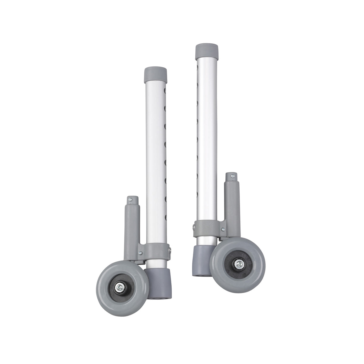 Drive Medical Rear Glide Walker Brakes With 3 Wheel Option, Gray