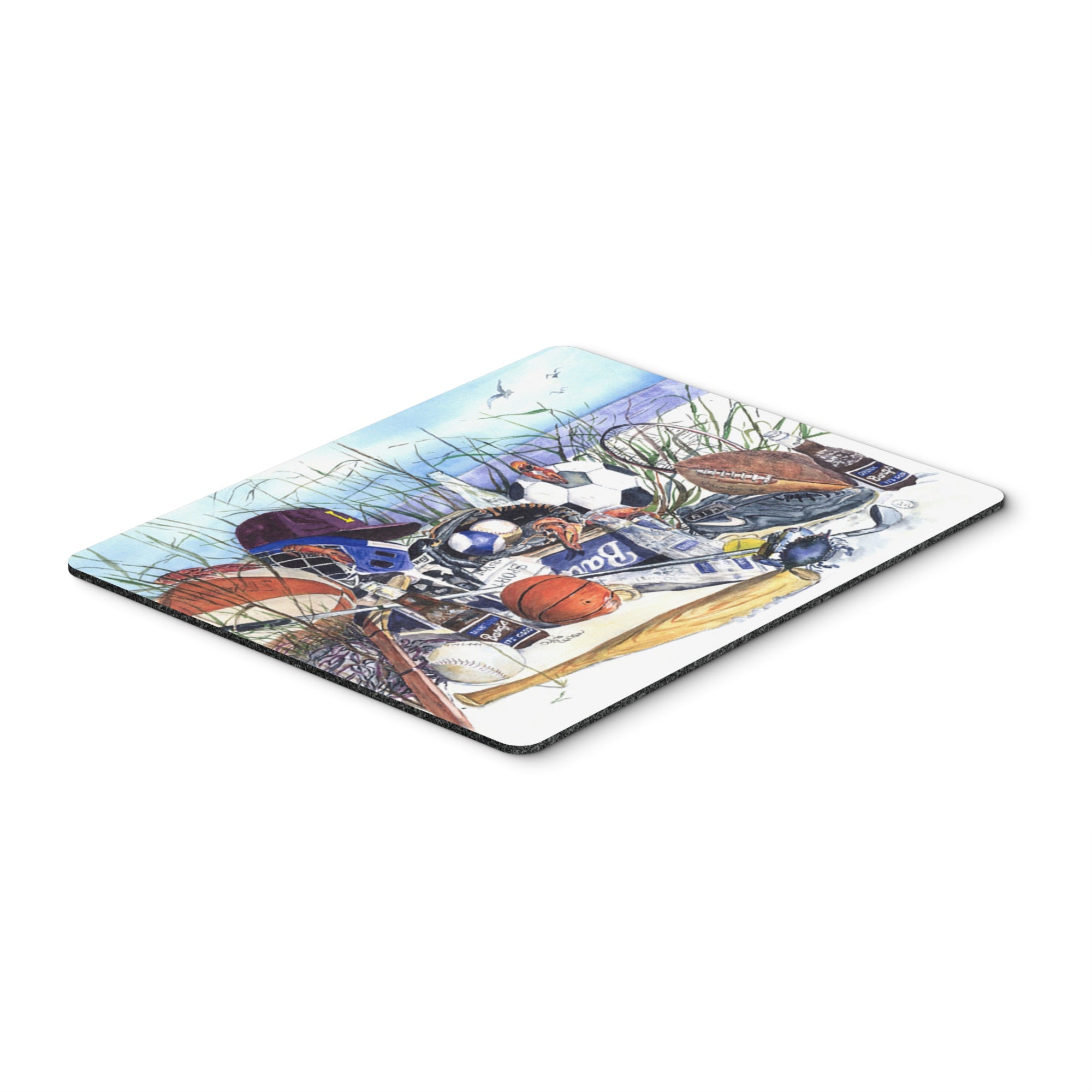 Caroline'S Treasures Mouse/Hot Pad/Trivet, Sports On The Beach (1011Mp)