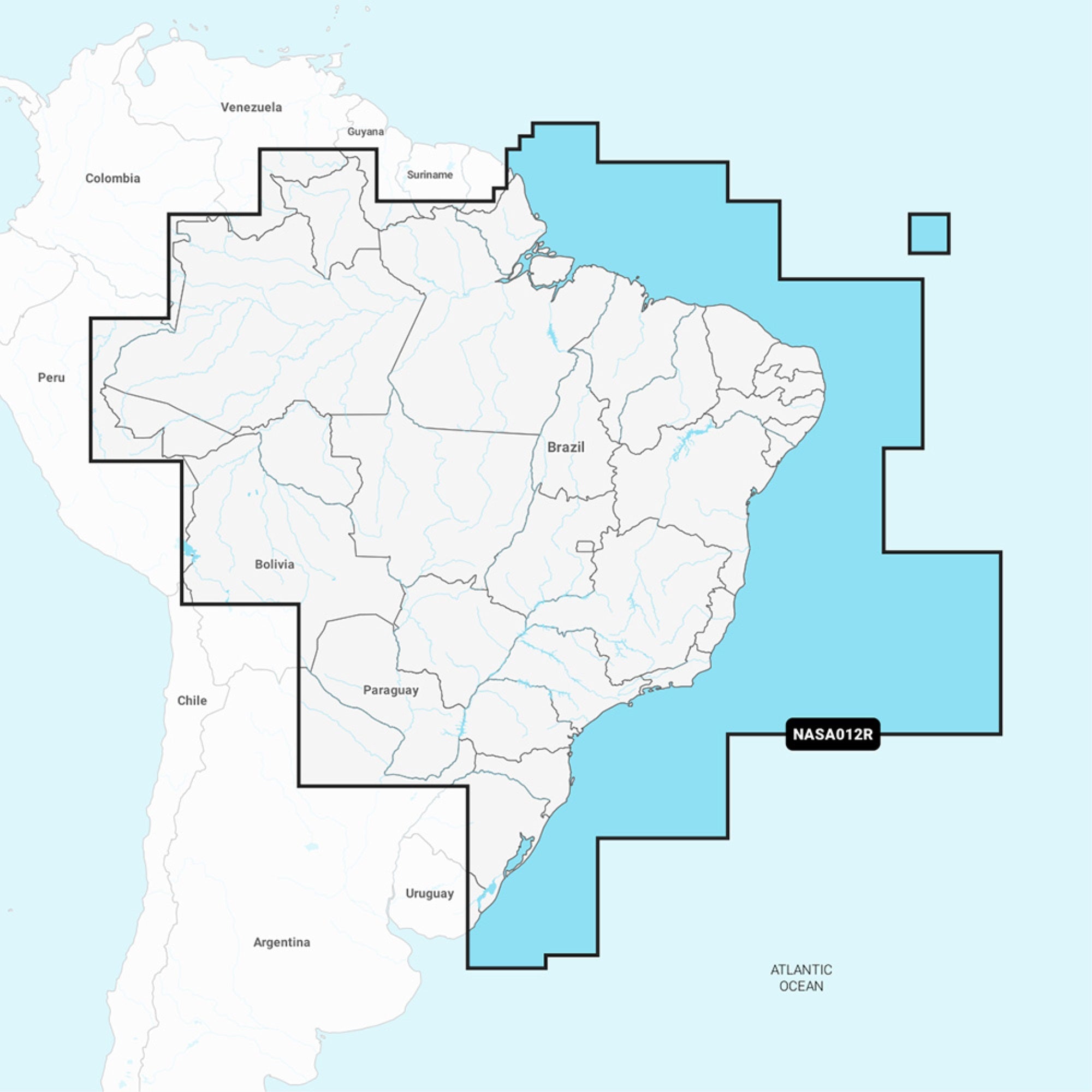 Navionics Nasa012R Brazil
