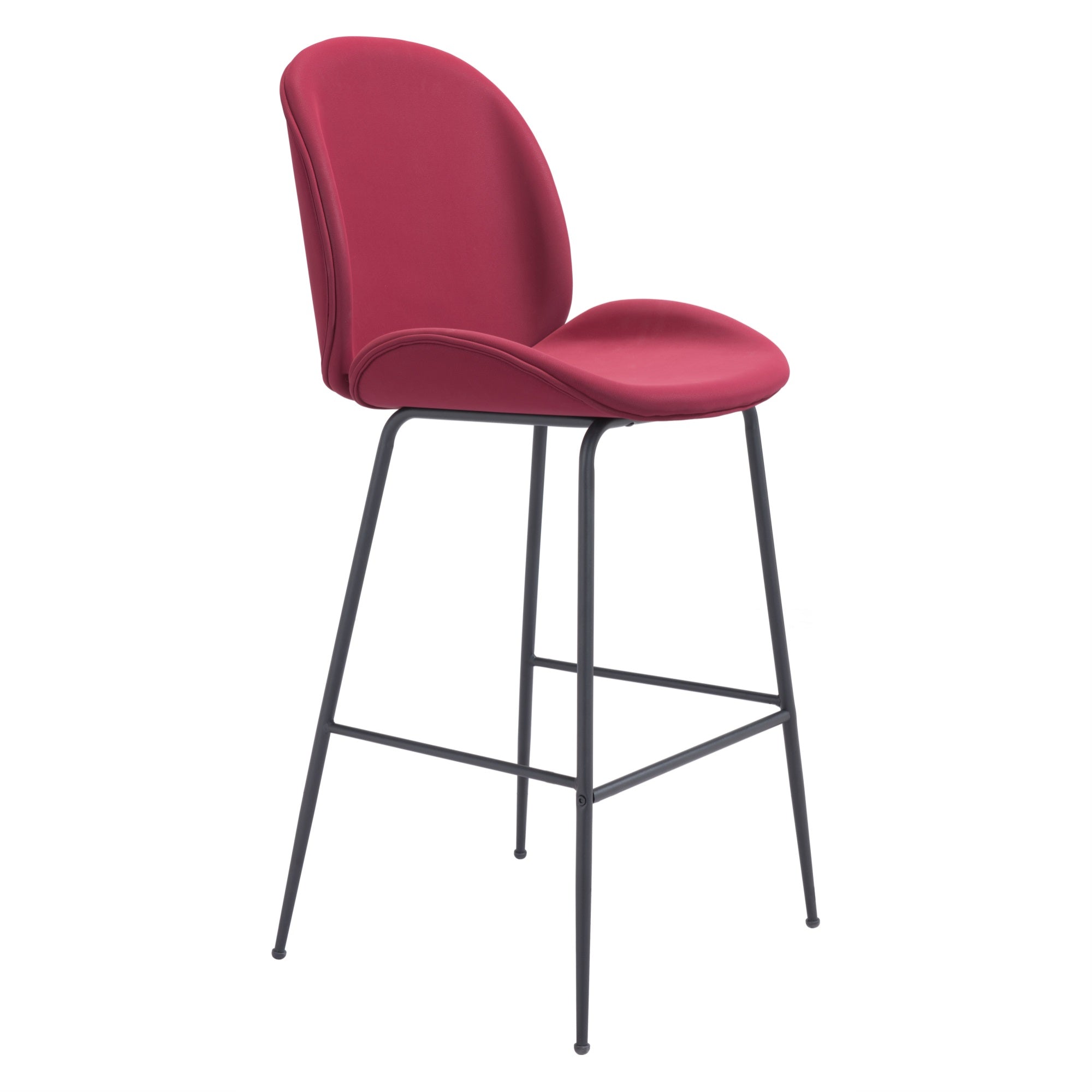Miles Barstool Red