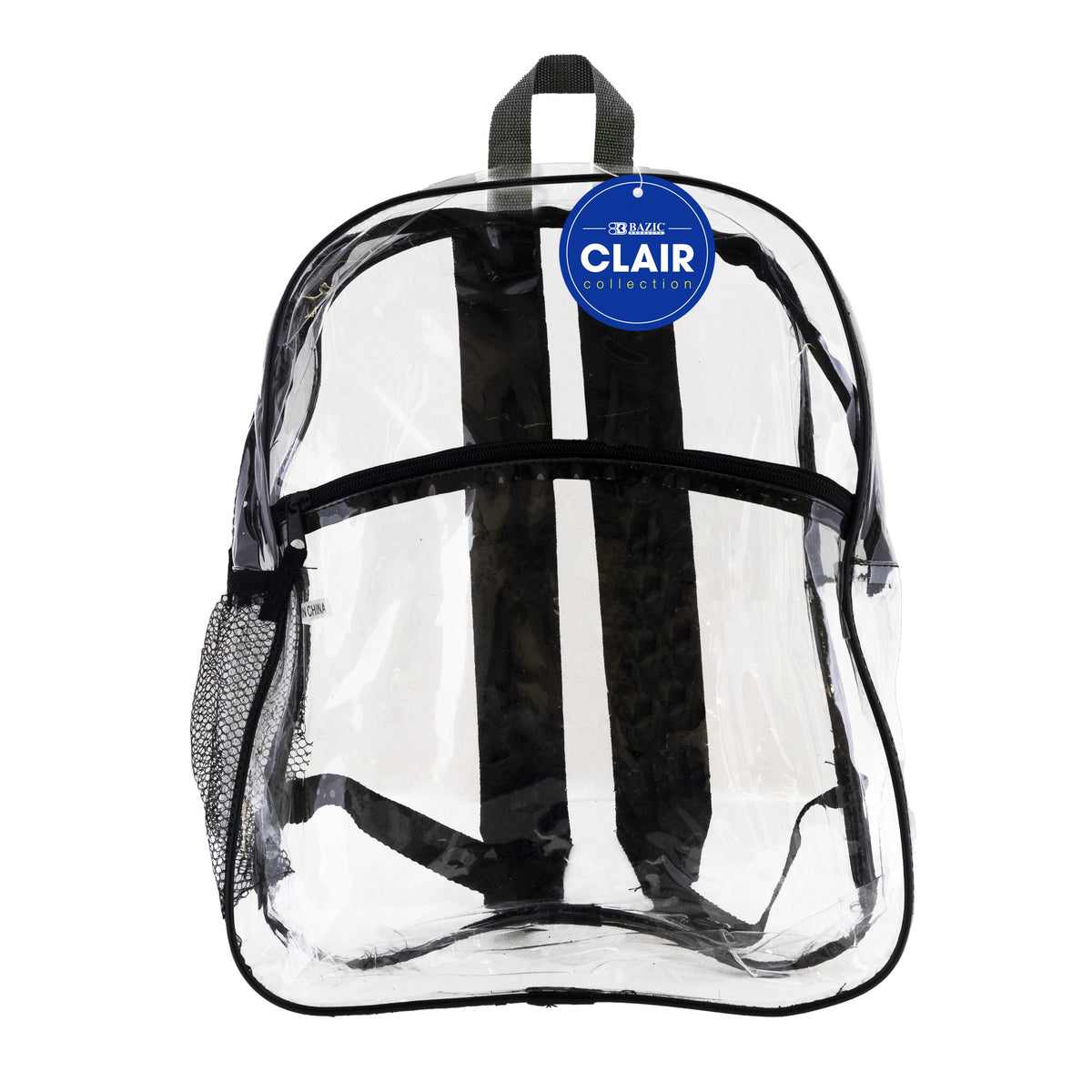 Bazic 15' Clair Clear Backpack, Pack Of 24