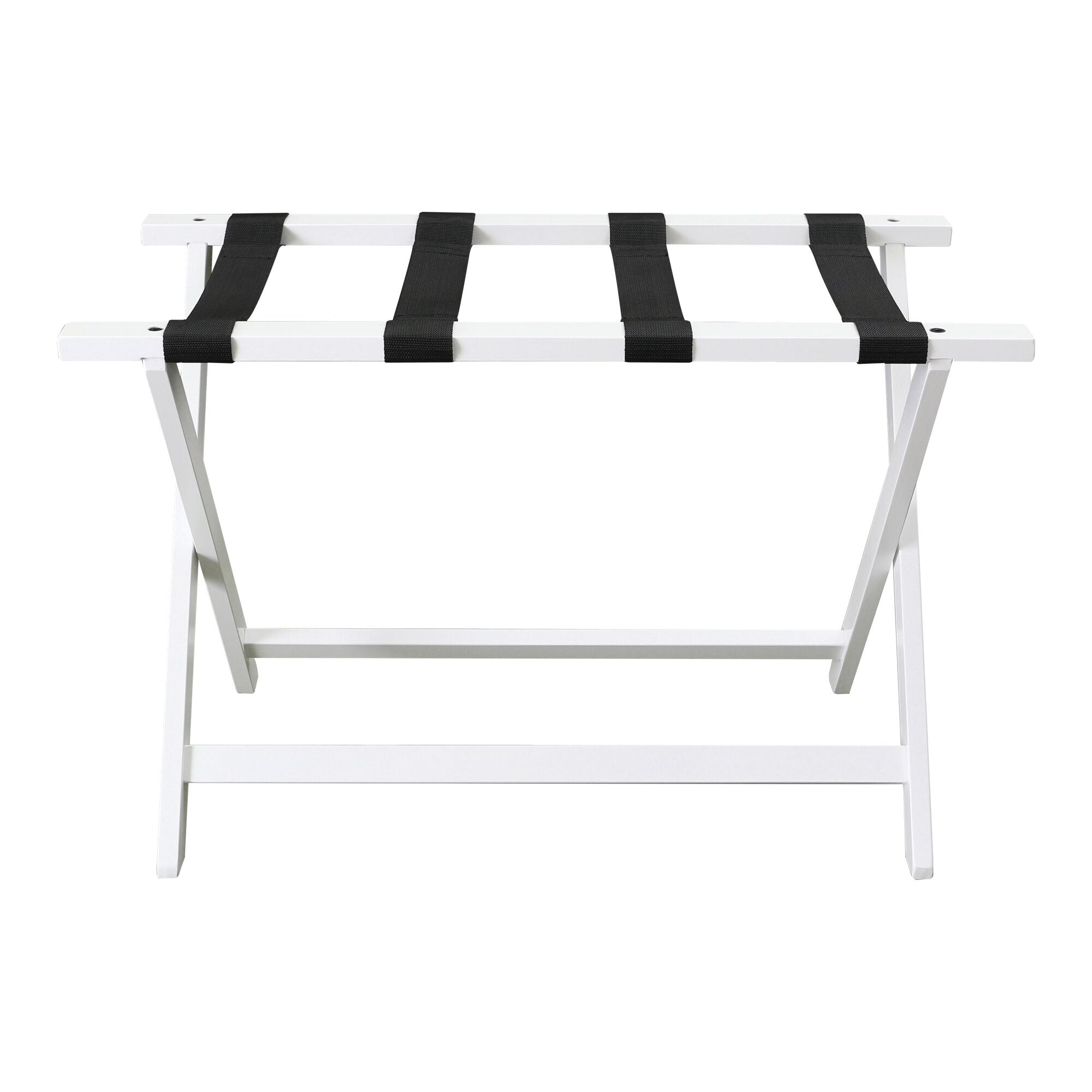 Heavy Duty 30' Extra Wide Luggage Rack - White