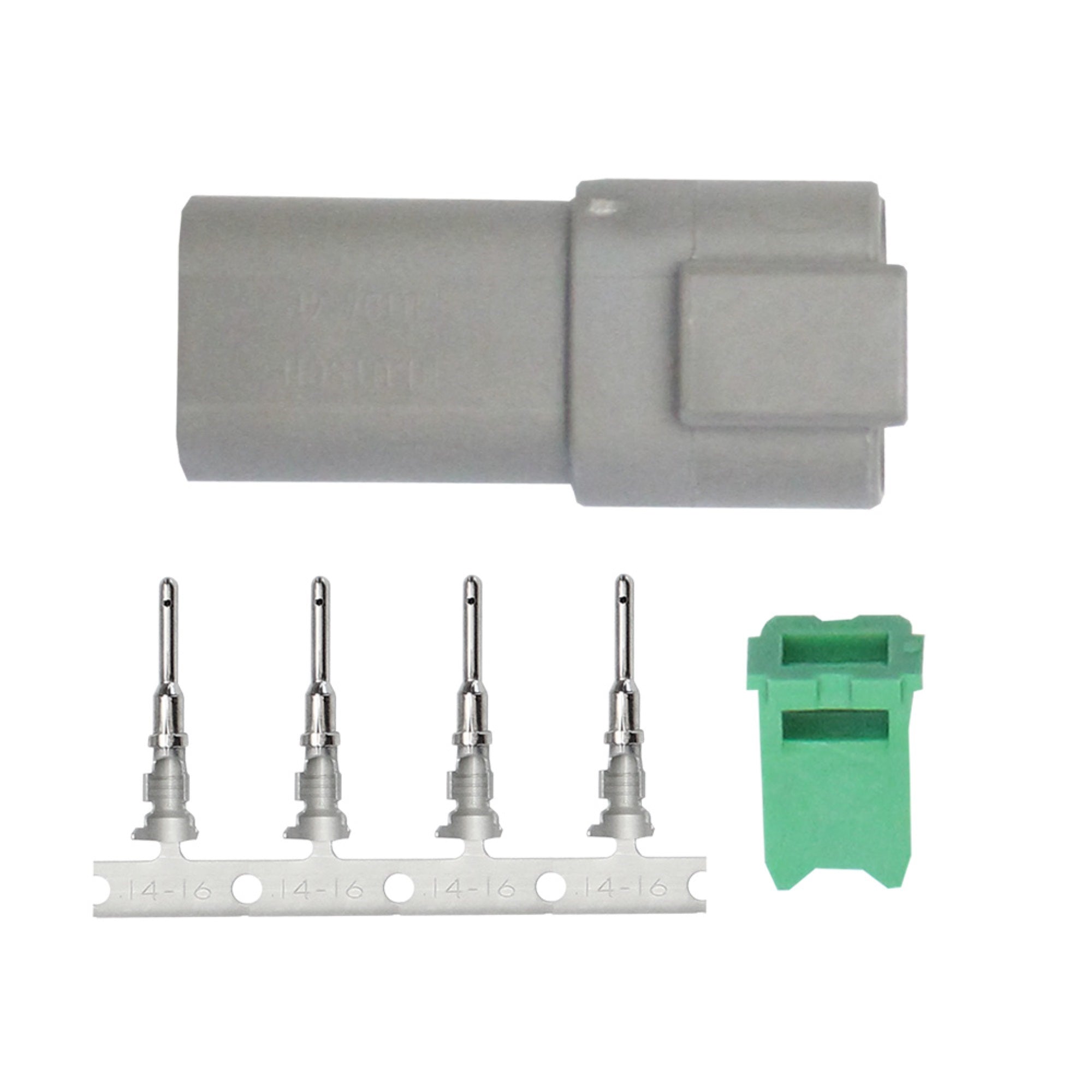Pacer Dt Deutsch Receptacle Repair Kit 14-18 Awg (4