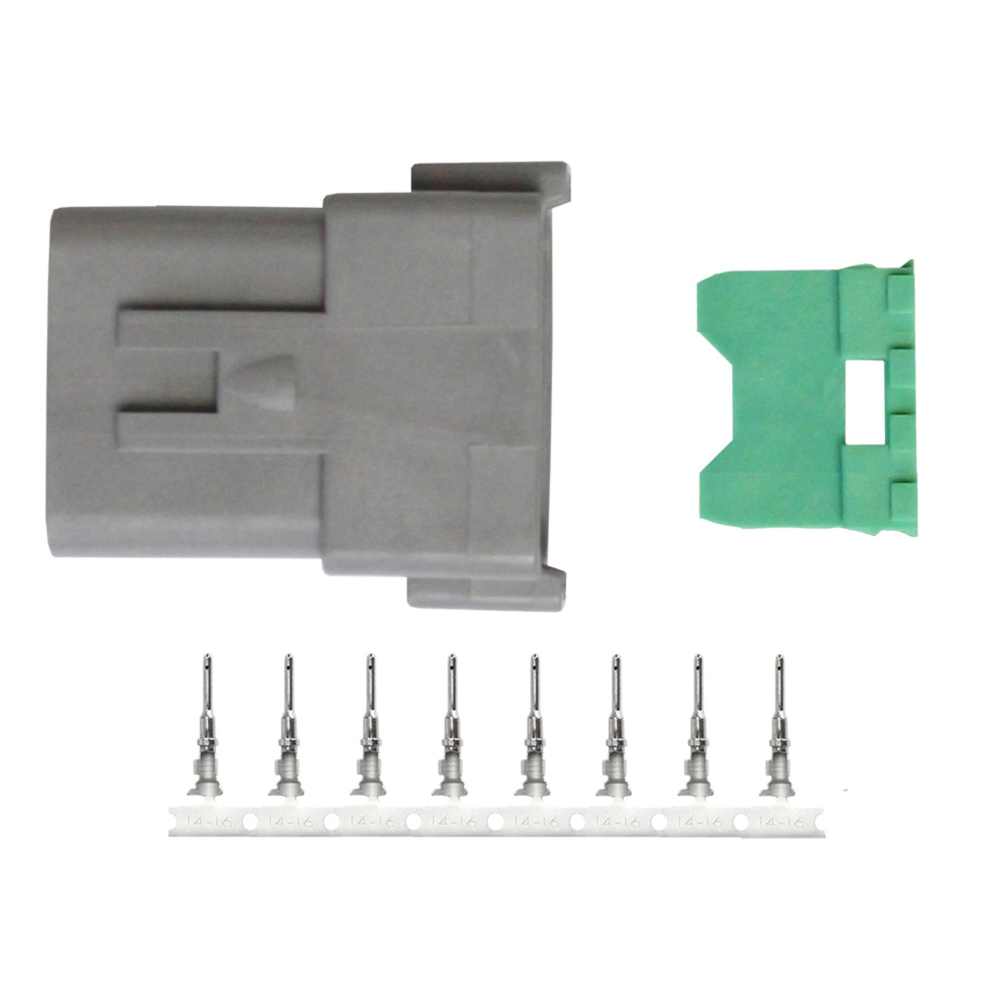 Pacer Dt Deutsch Receptacle Repair Kit 14-18 Awg (8