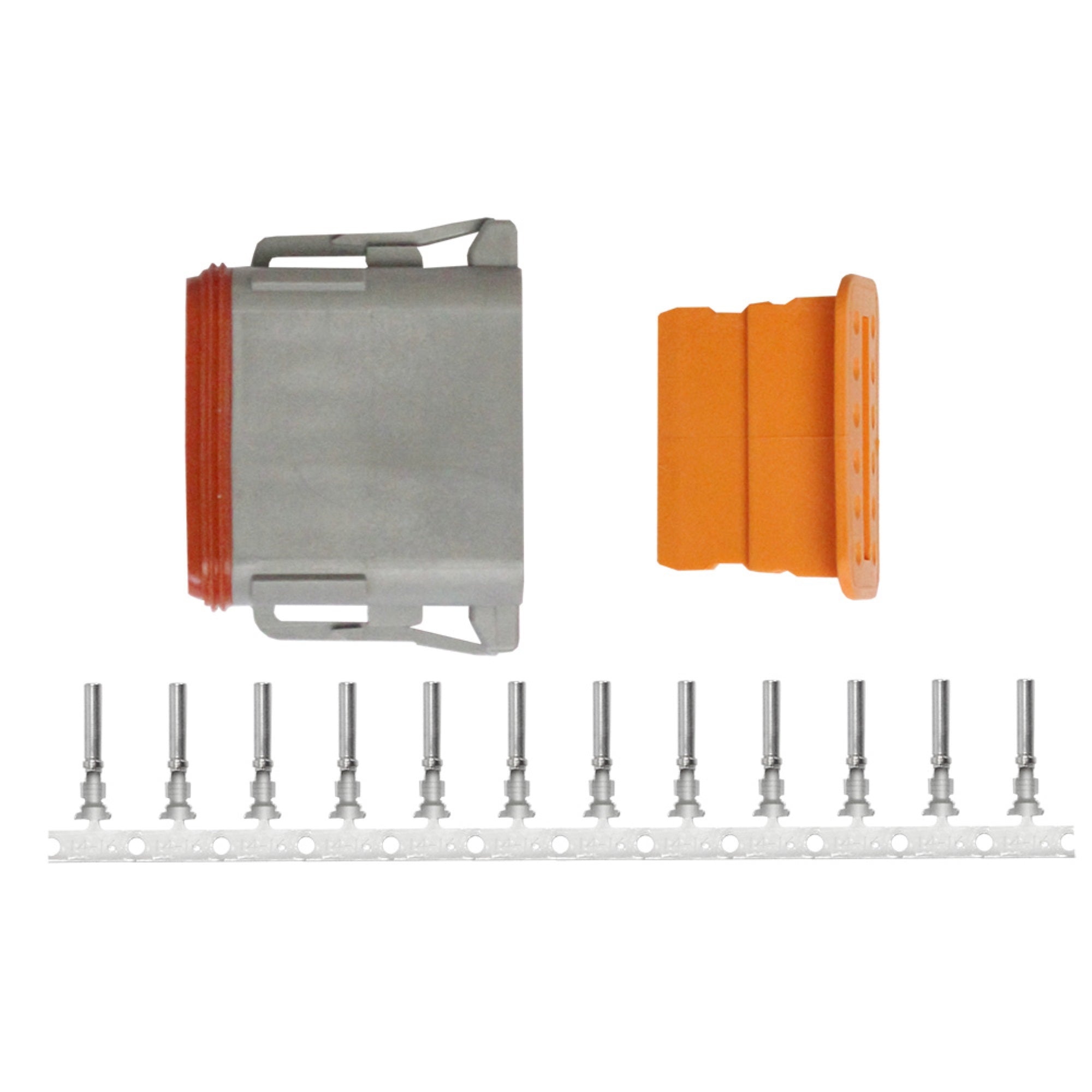 Pacer Dt Deutsch Plug Repair Kit 14-18 Awg (12 Position)