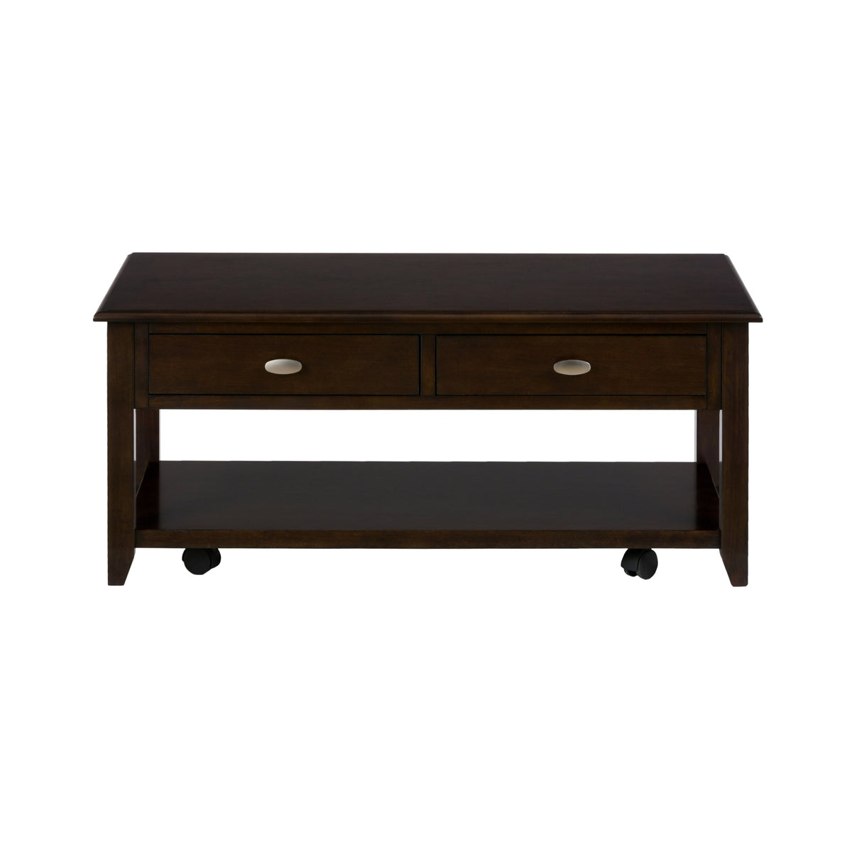 Merlot Warm Contemporary 44' Coffee Table