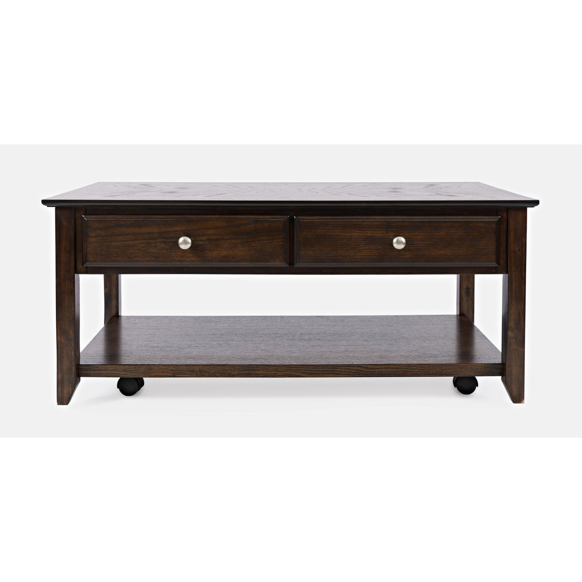 Modern Espresso Four Drawer 44' Coffee Table