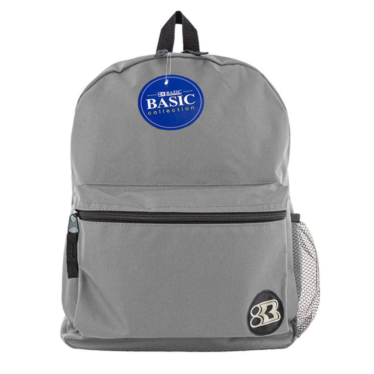 Bazic 16' Gray Basic Backpack