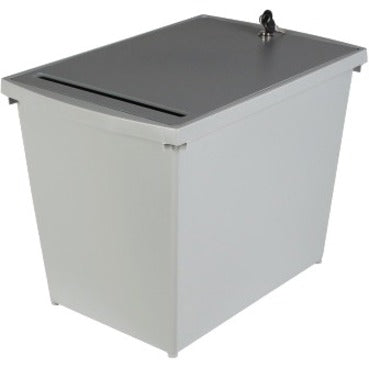 Hsm Personal Document Container - Gray [Bd-Pdc-44-720D] 720 Key Code