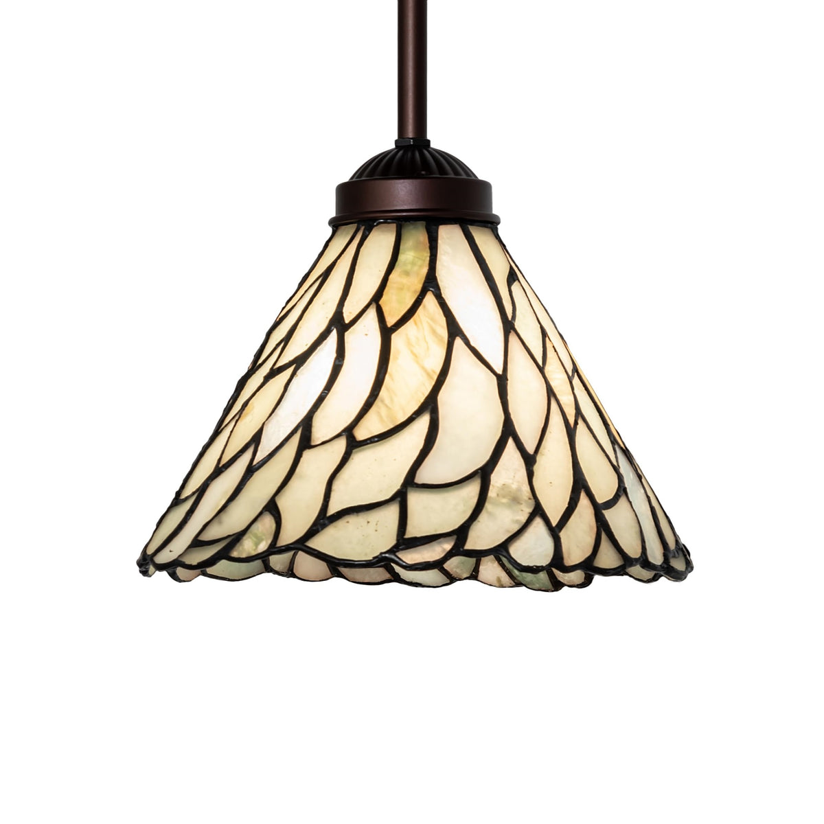 8' Wide Jadestone Willow Mini Pendant