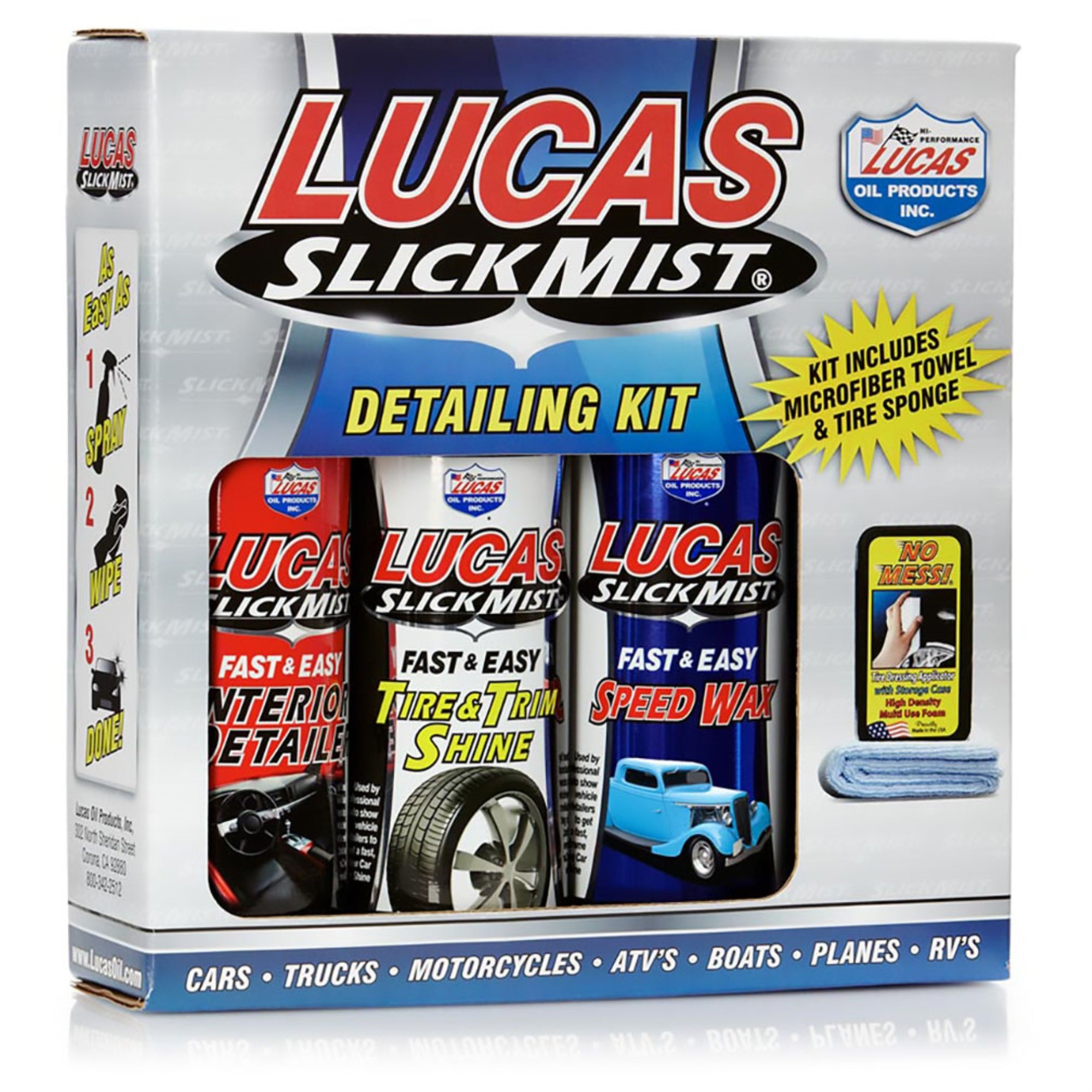 Lucas Oil Slick Mist Detail Kit