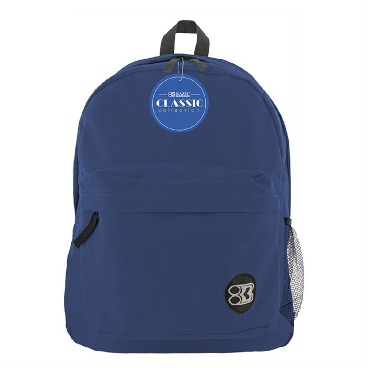 Bazic 17' Navy Blue Classic Backpack