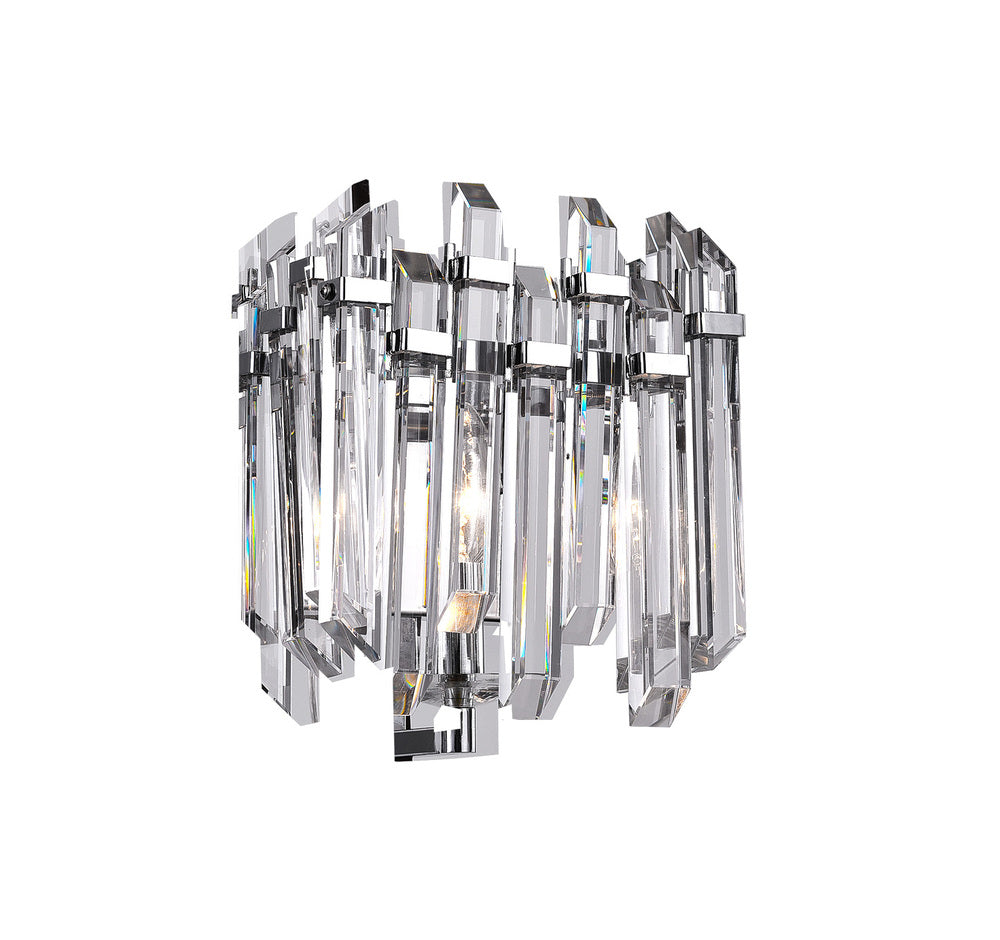 1 Light Wall Sconce With Chrome Finish