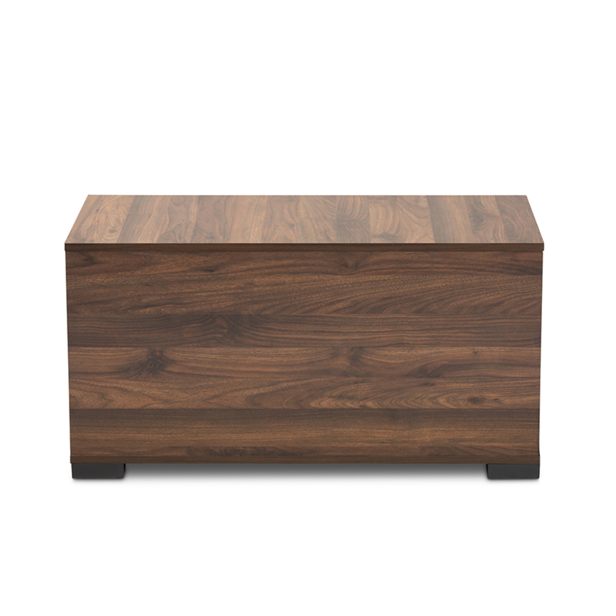 Baxton Studio Skylar Modern And Contemporary Walnut Brown Finished Cat Litter Box Cover House