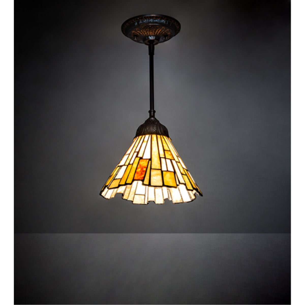 8' Wide Delta Jadestone Mini Pendant