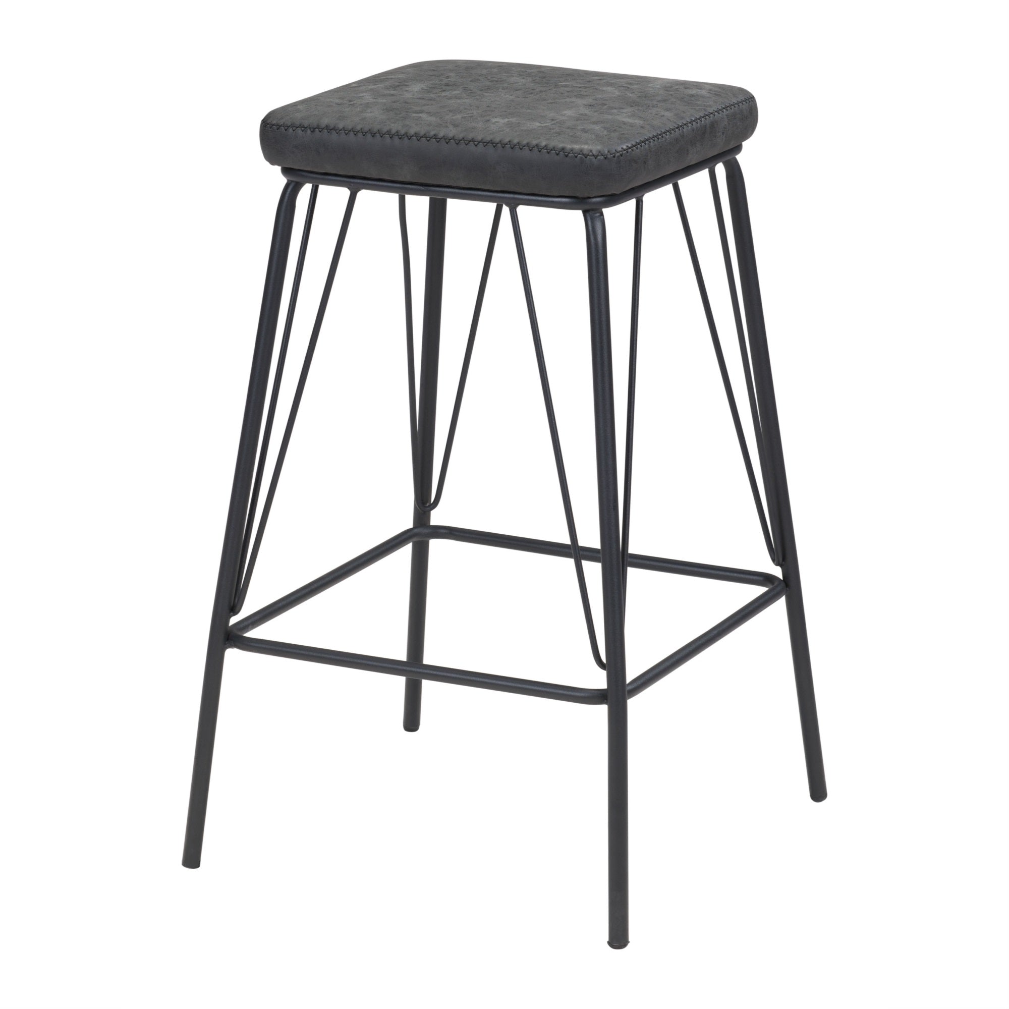 Samuel Counter Stool (Set Of 2) Vintage Black