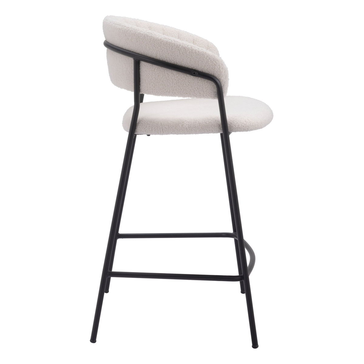 Josephine Counter Stool (Set Of 2) Cream