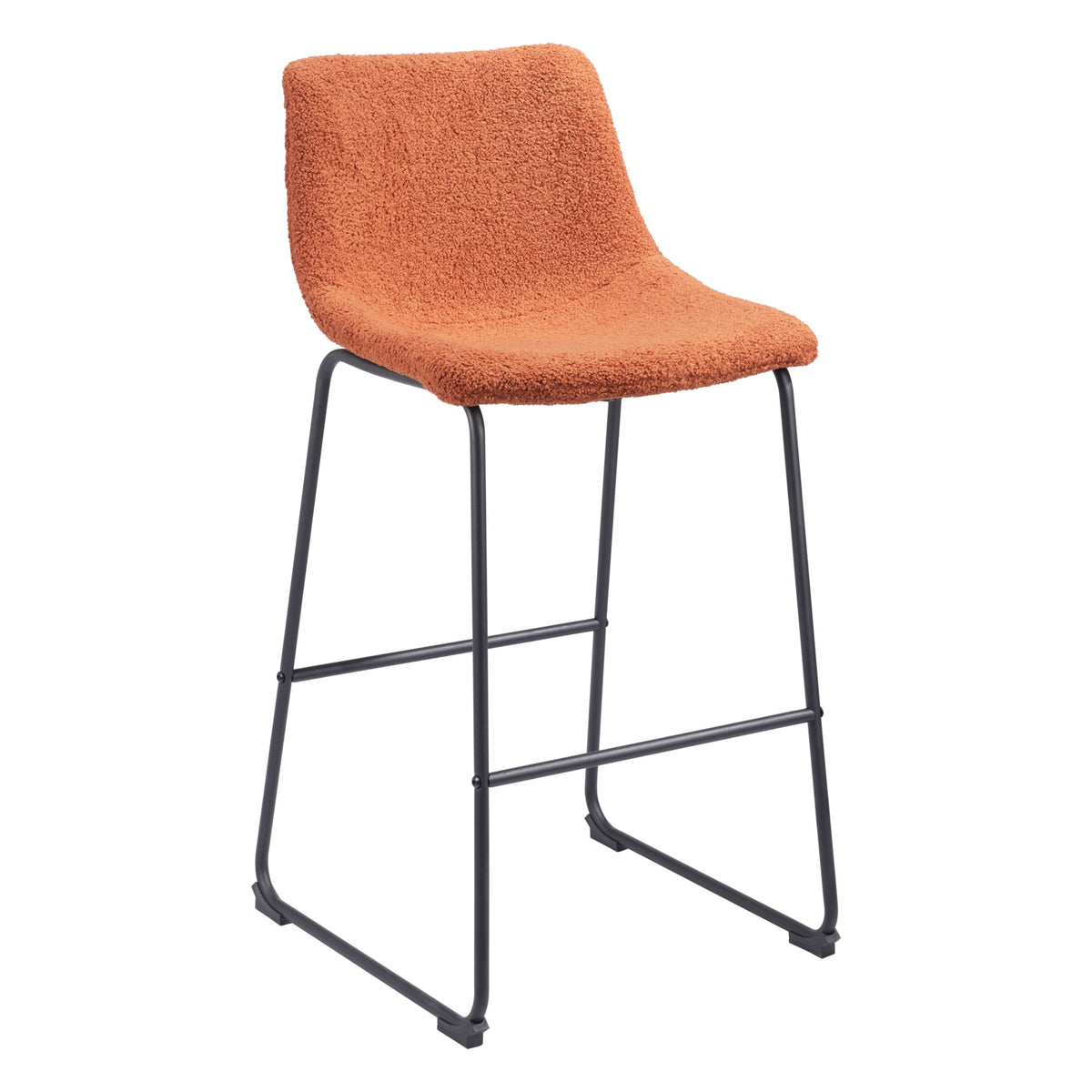 Smart Barstool (Set Of 2) Burnt Orange