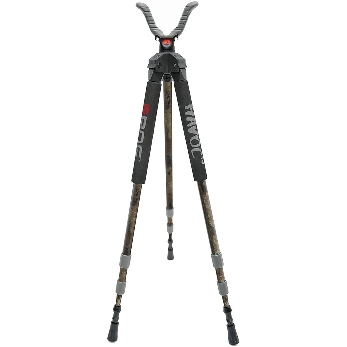 Bog Havoc Camo Tripod Shooting Rest With Lightweight Construction (Camo)
