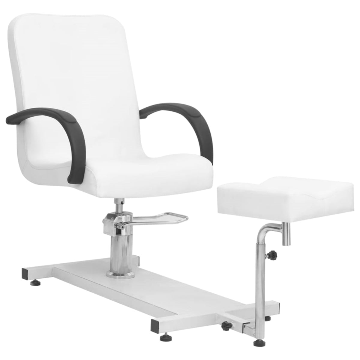 Vidaxl Massage Chair With Footrest White 50'X23.6'X38.6' Faux Leather