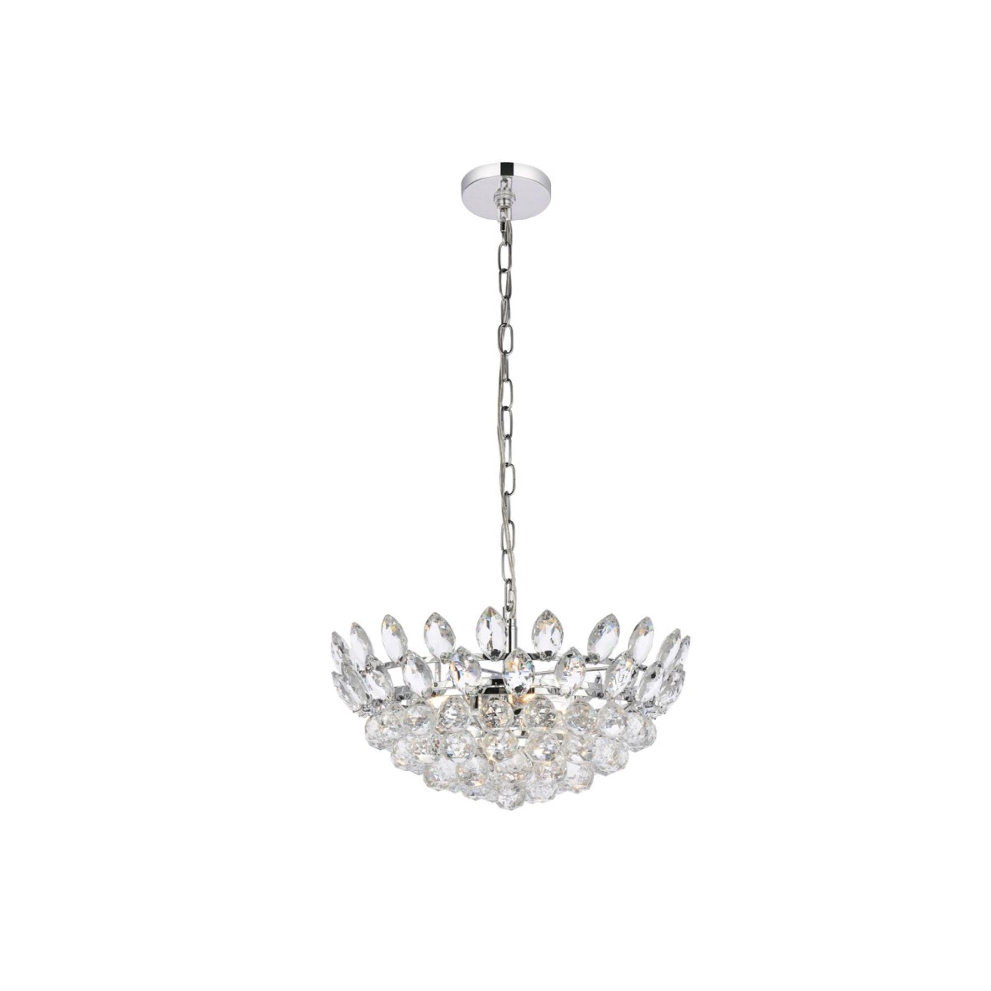 Emilia 18 Inch Pendant In Chrome