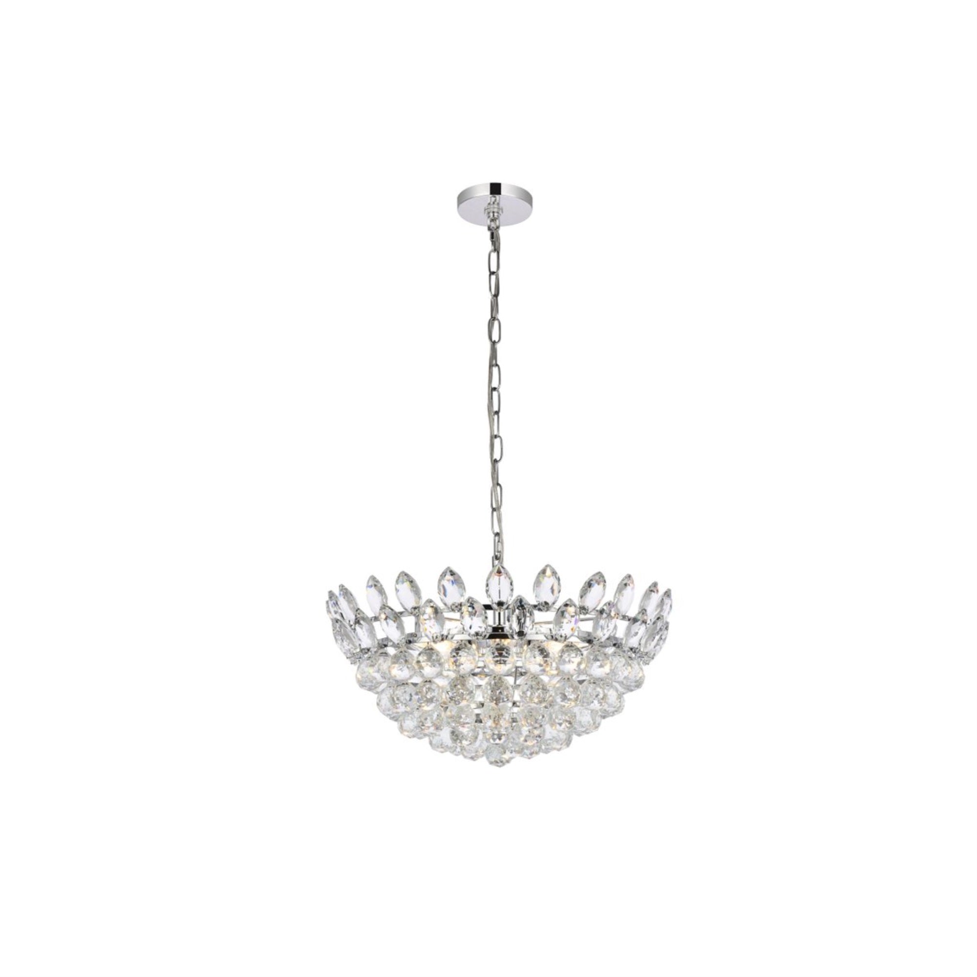 Emilia 20 Inch Pendant In Chrome