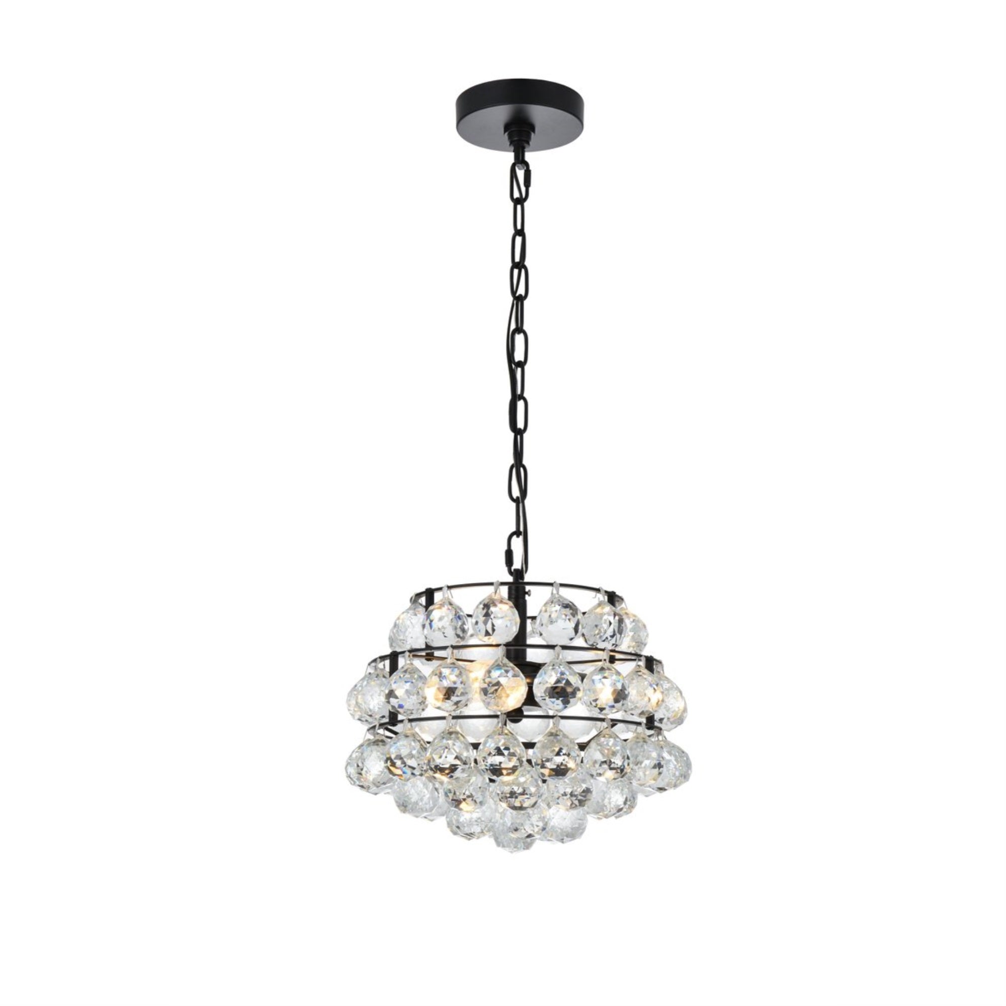 Savannah 12 Inch Pendant In Black