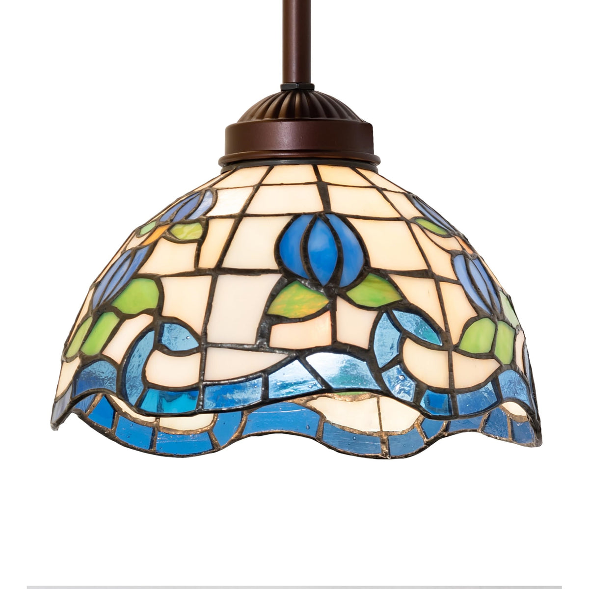 8' Wide Roseborder Mini Pendant