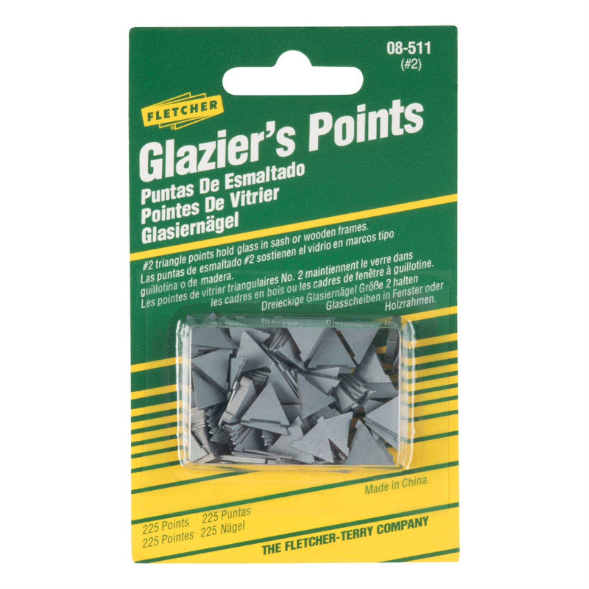 Glazier Triangle Pts No2 (Pack Of 10)