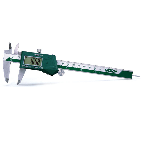 1119-150 Electronic Caliper With Round Depth Bar, 0-6/0-150Mm